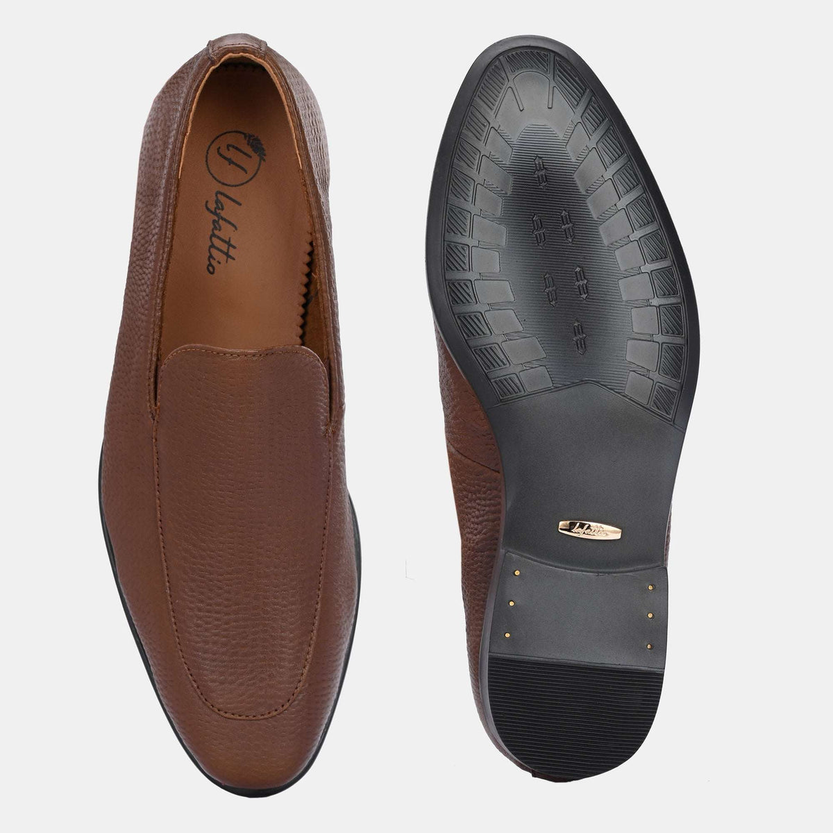 Ethan Pashmina Leather Penny Loafers - The Heels India