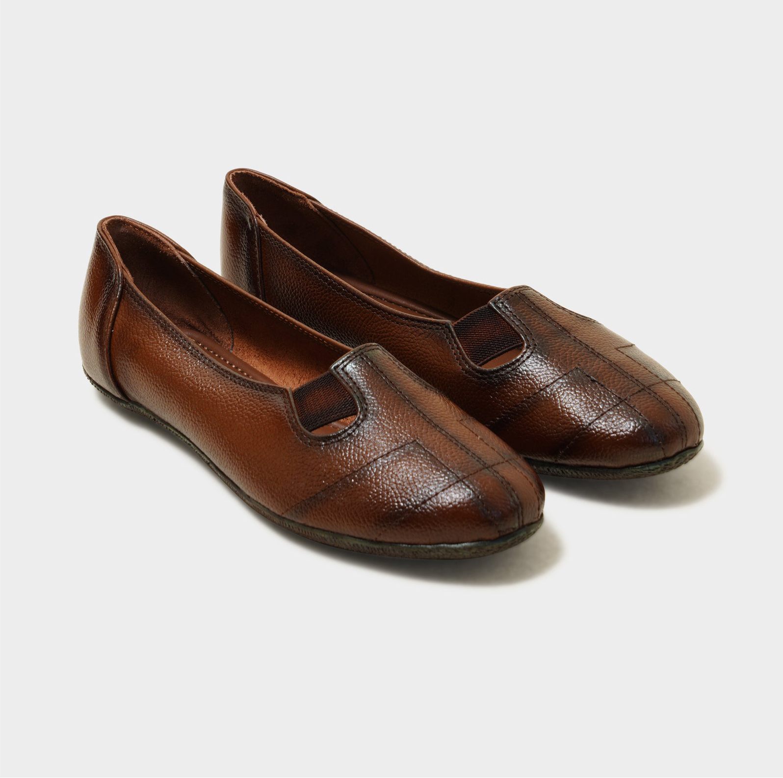 William Rust Leather Ballerinas - The Heels India