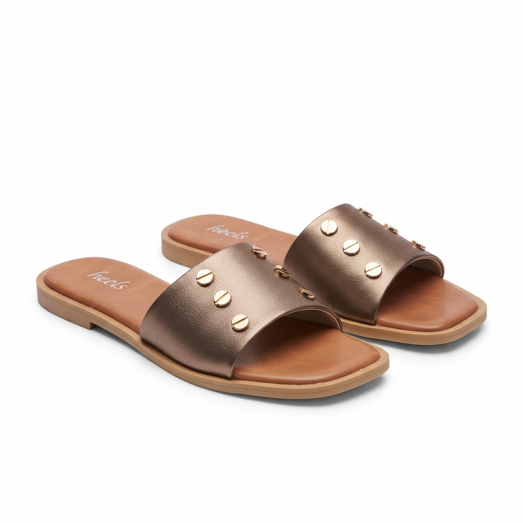 Miley 2.0 Buckle Strap Cushioned Sliders