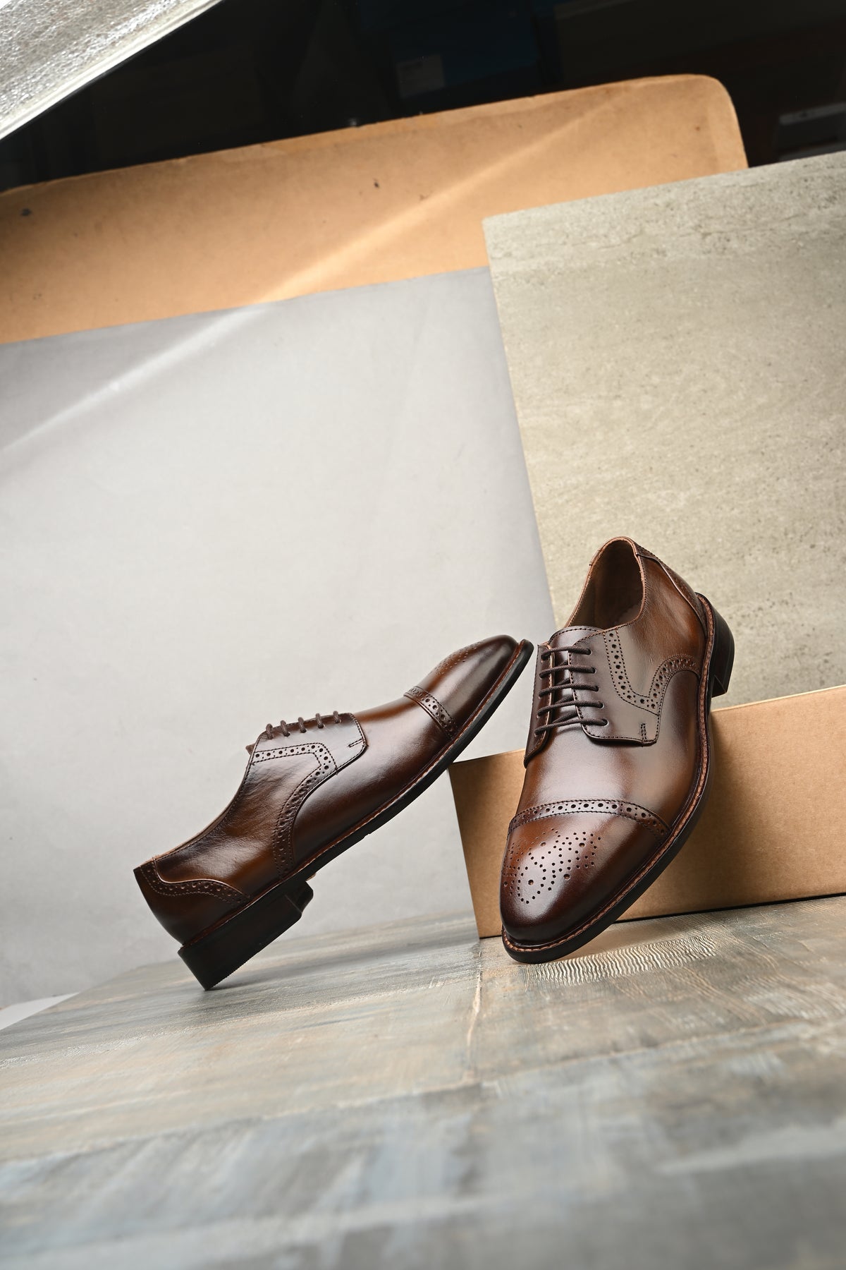 Gerard Luxury Spanish Leather Formal Lace Up Brogues