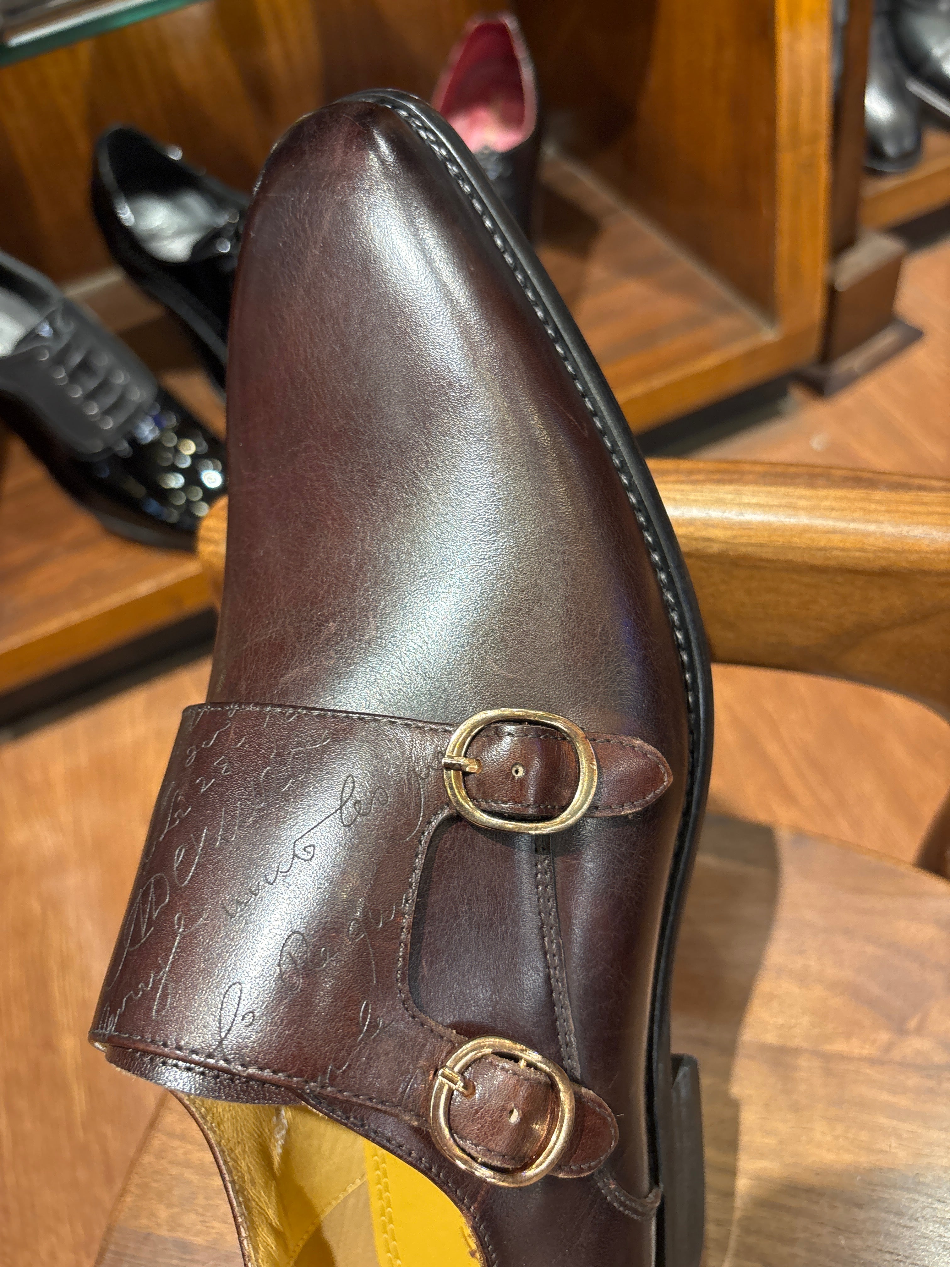 Fredrick Premium Leather Double Monk Strap - The Heels India