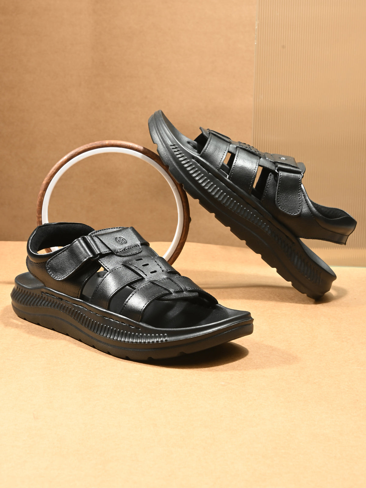 Jude Zero Gravity Leather Summer Sandals