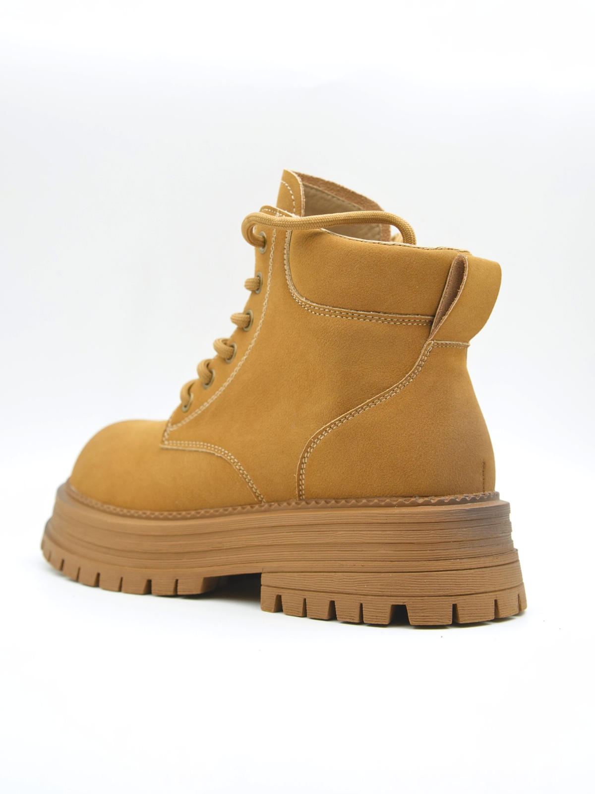 Marcia Chunky Lace Boots