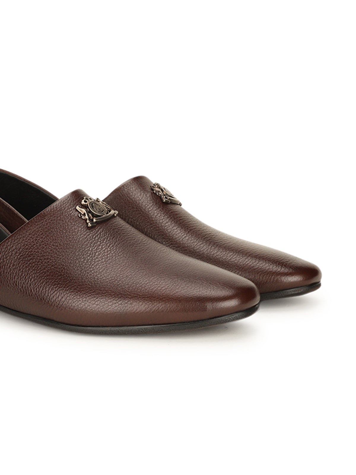 Chester Premium Leather Ethnic Slip-ons