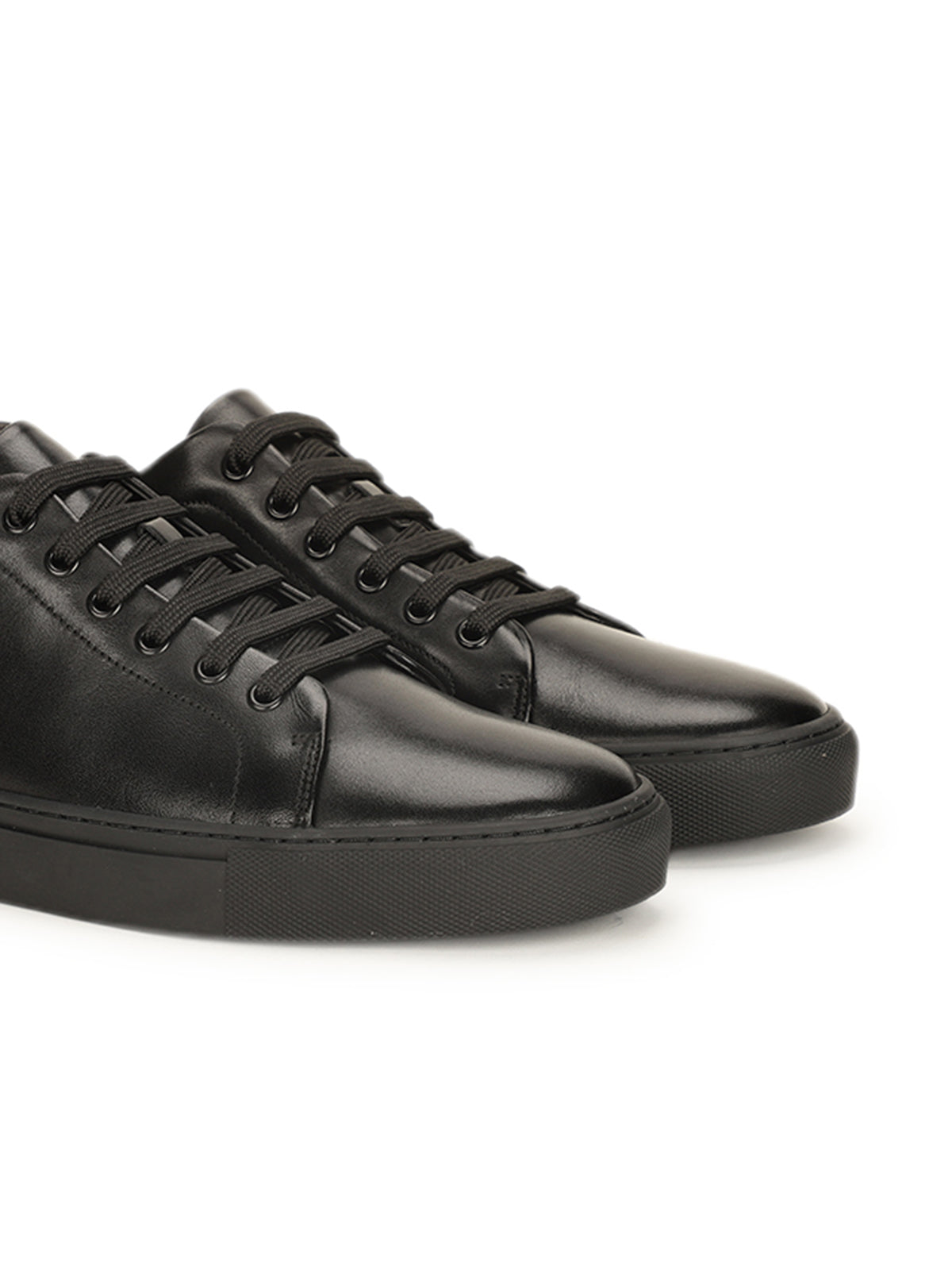 Endrick Premium Leather Lace Up Sneakers