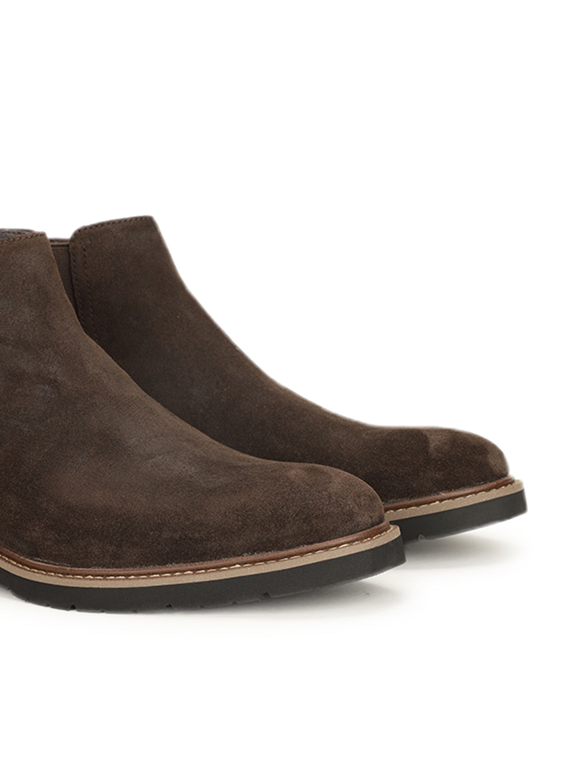Leister Premium Suede Leather Chelsea Boots