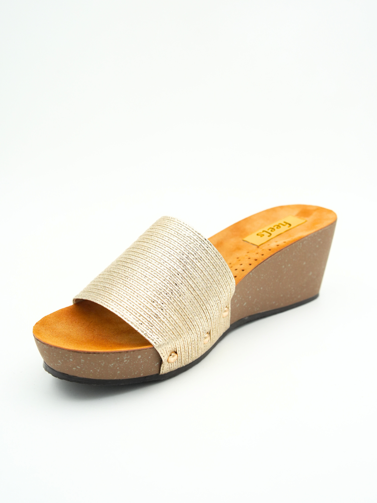 Pauline Wedge Heel Slip Ons