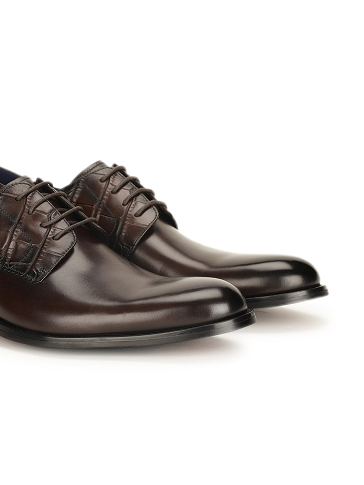 Lewis Premium Leather Luxury Lace Up Derby Shoes