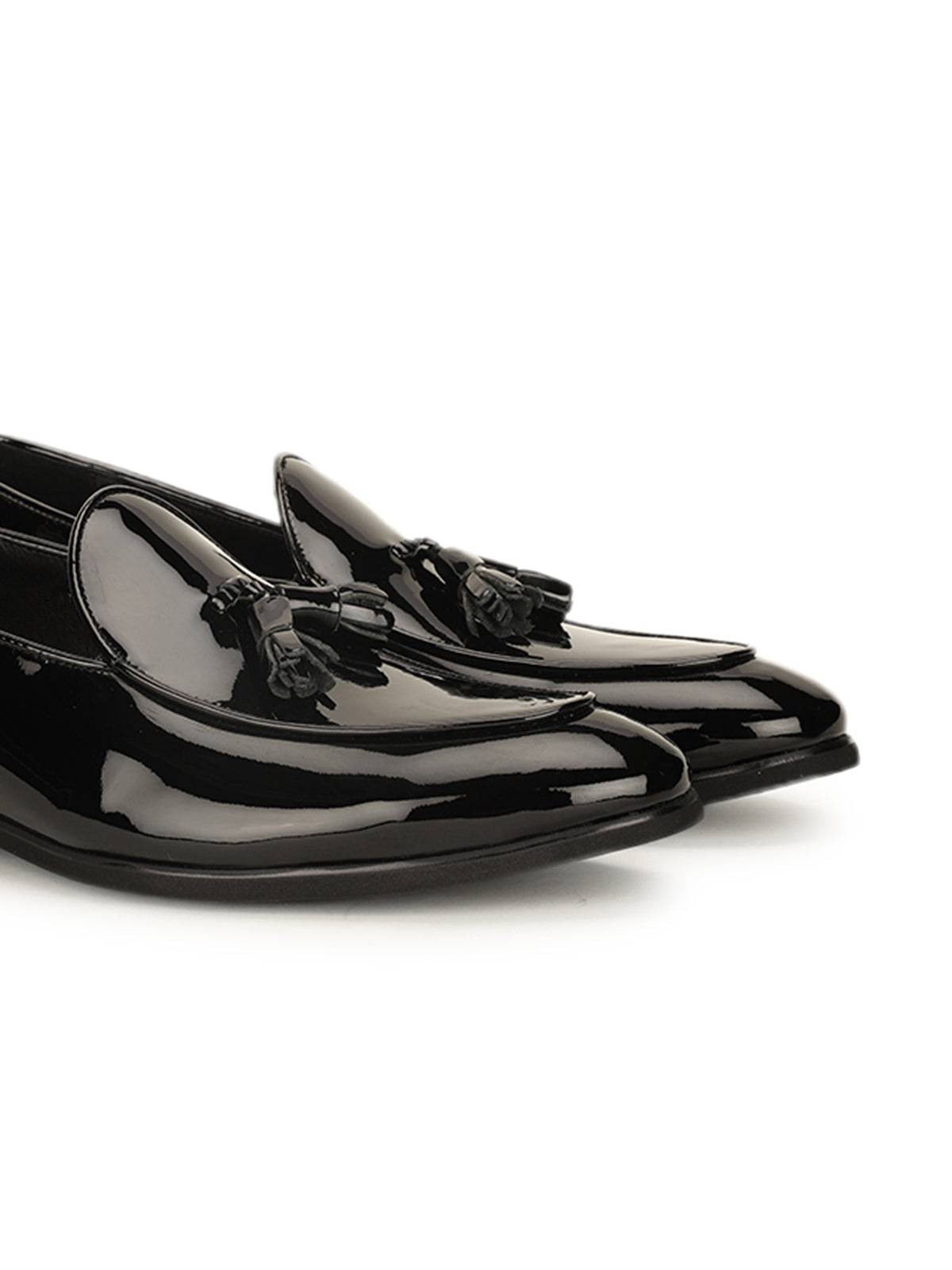 Fabinho Premium Patent Leather Tassel Loafers