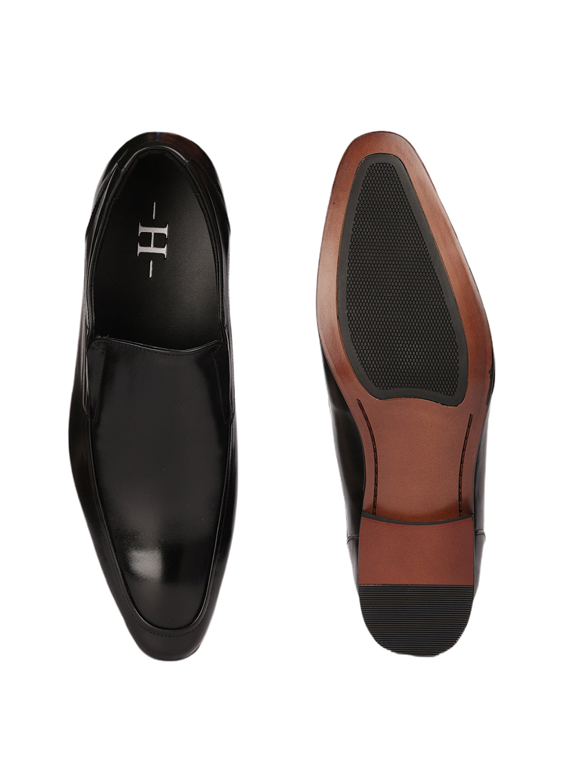 Donovan Insert Heel Leather Moccasins