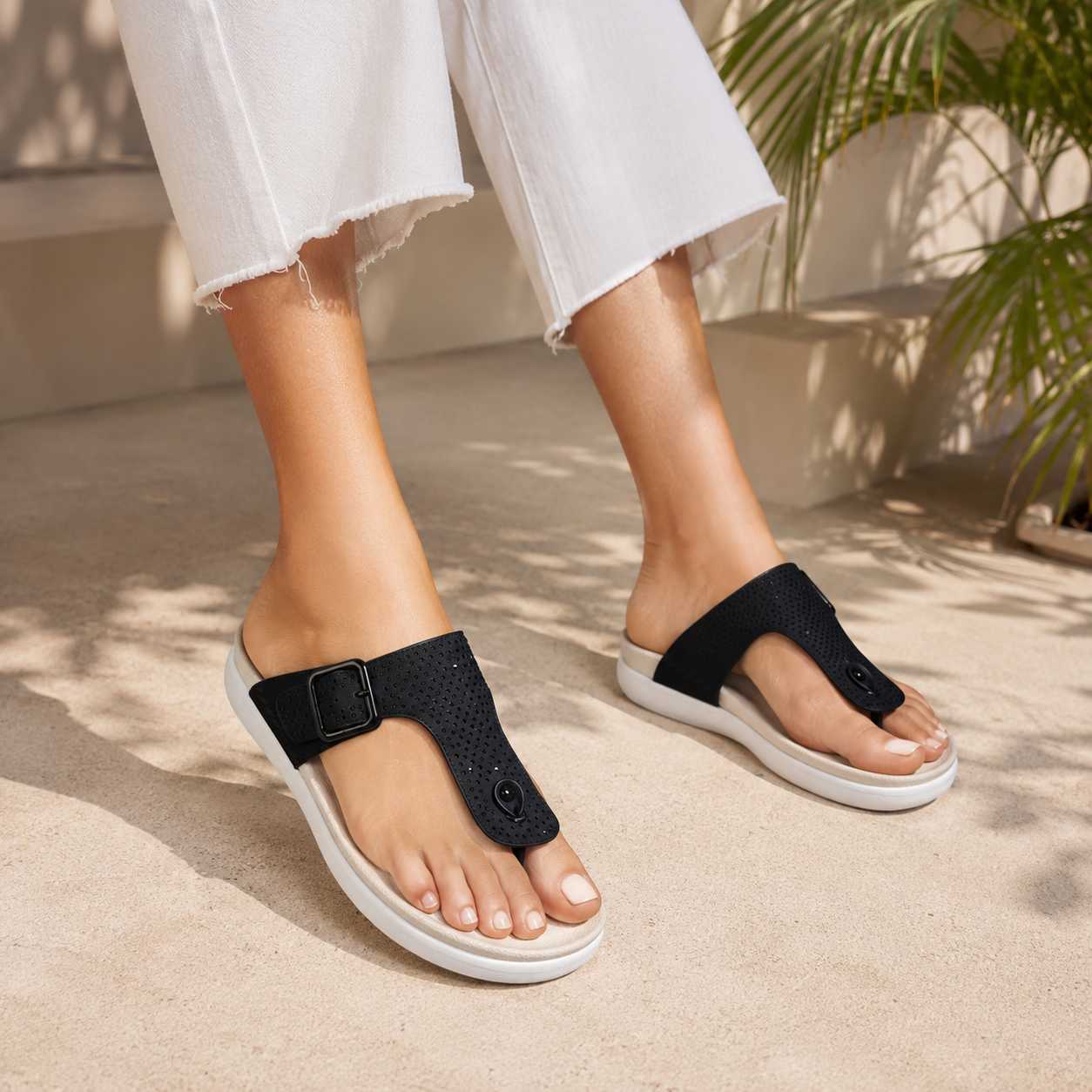 Lily Lite Comfort Summer Slippers
