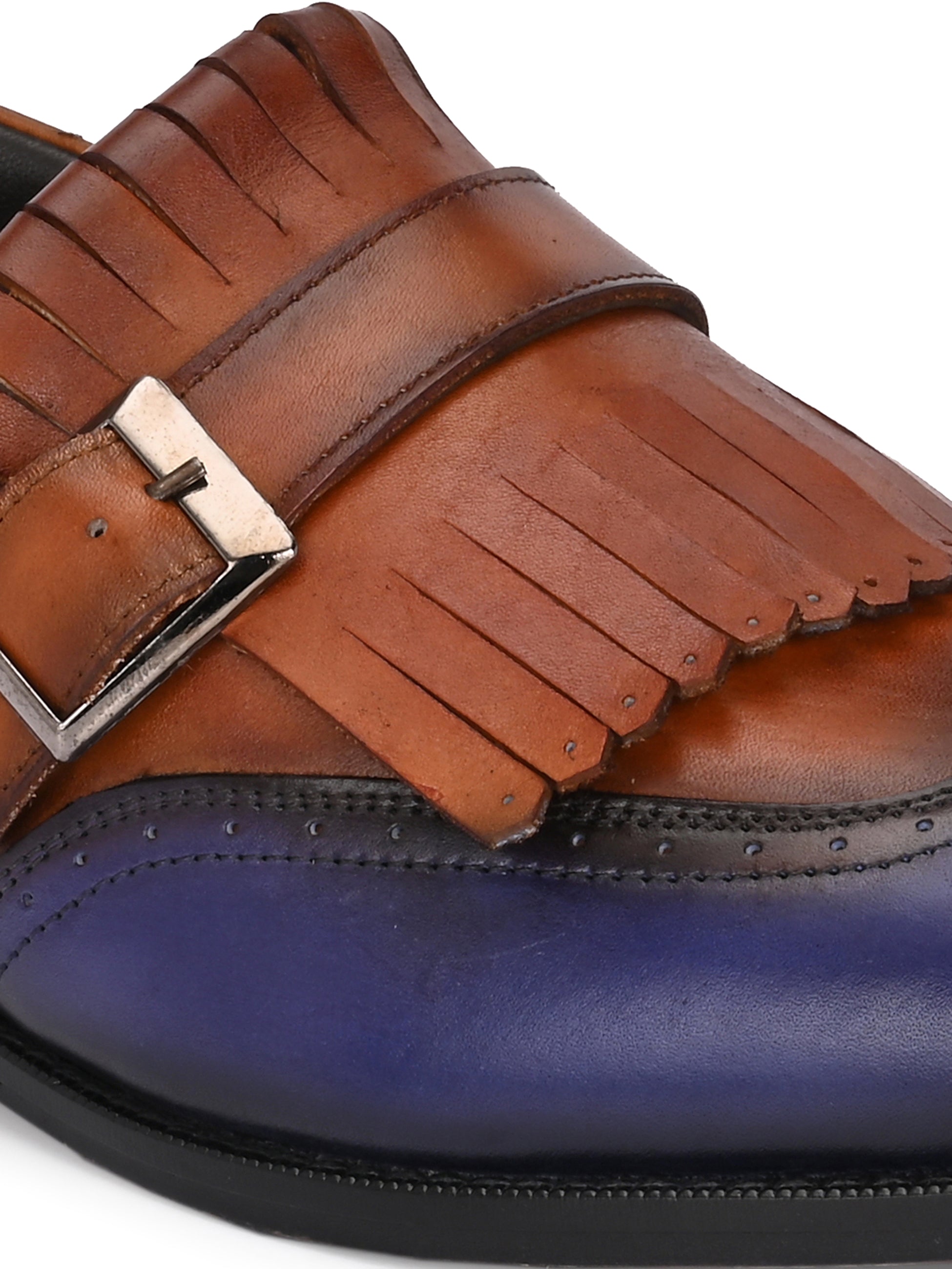 Marcello Semi Brogue Leather Shoes
