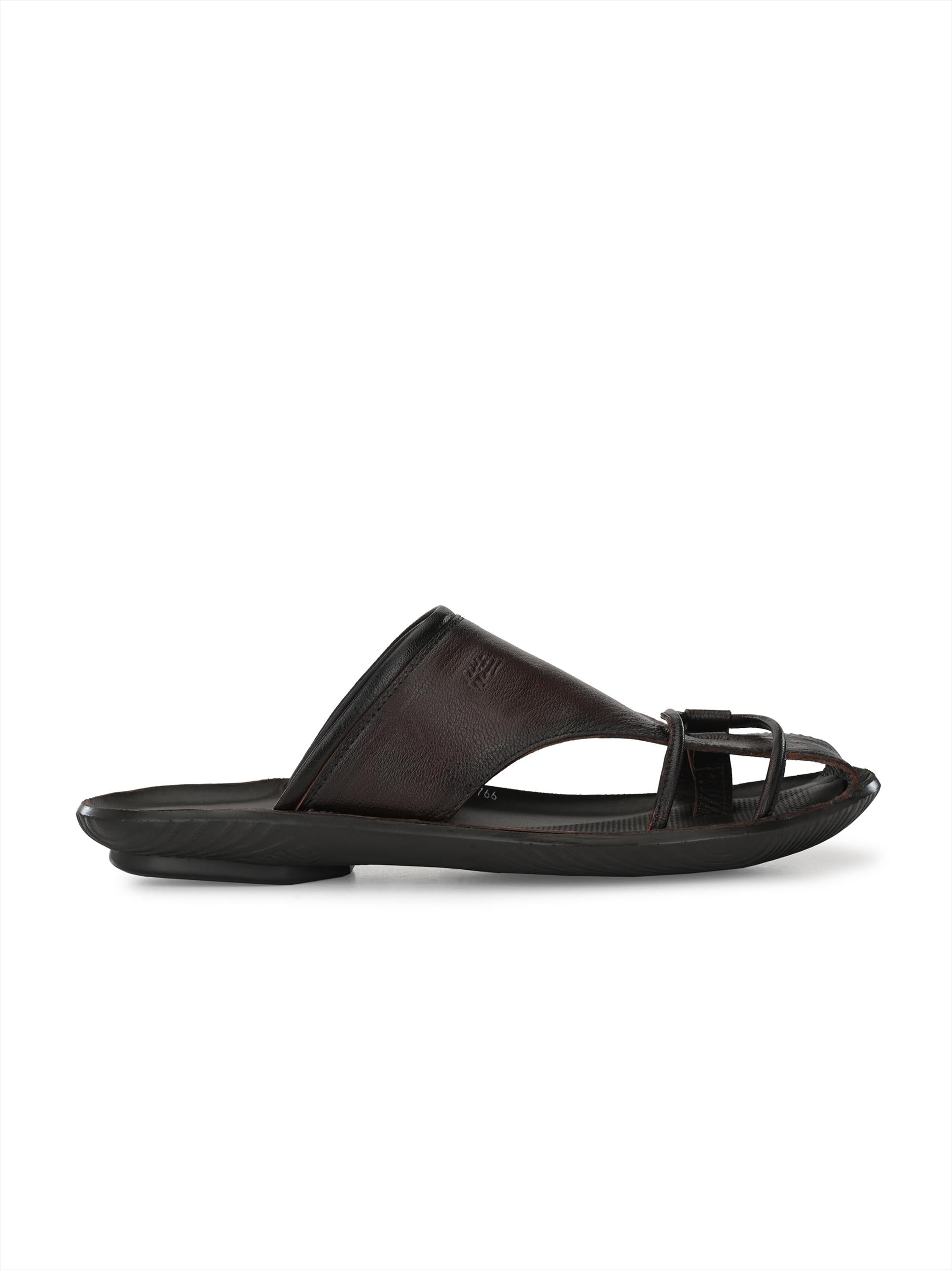 Bravur Leather Sliders - The Heels India