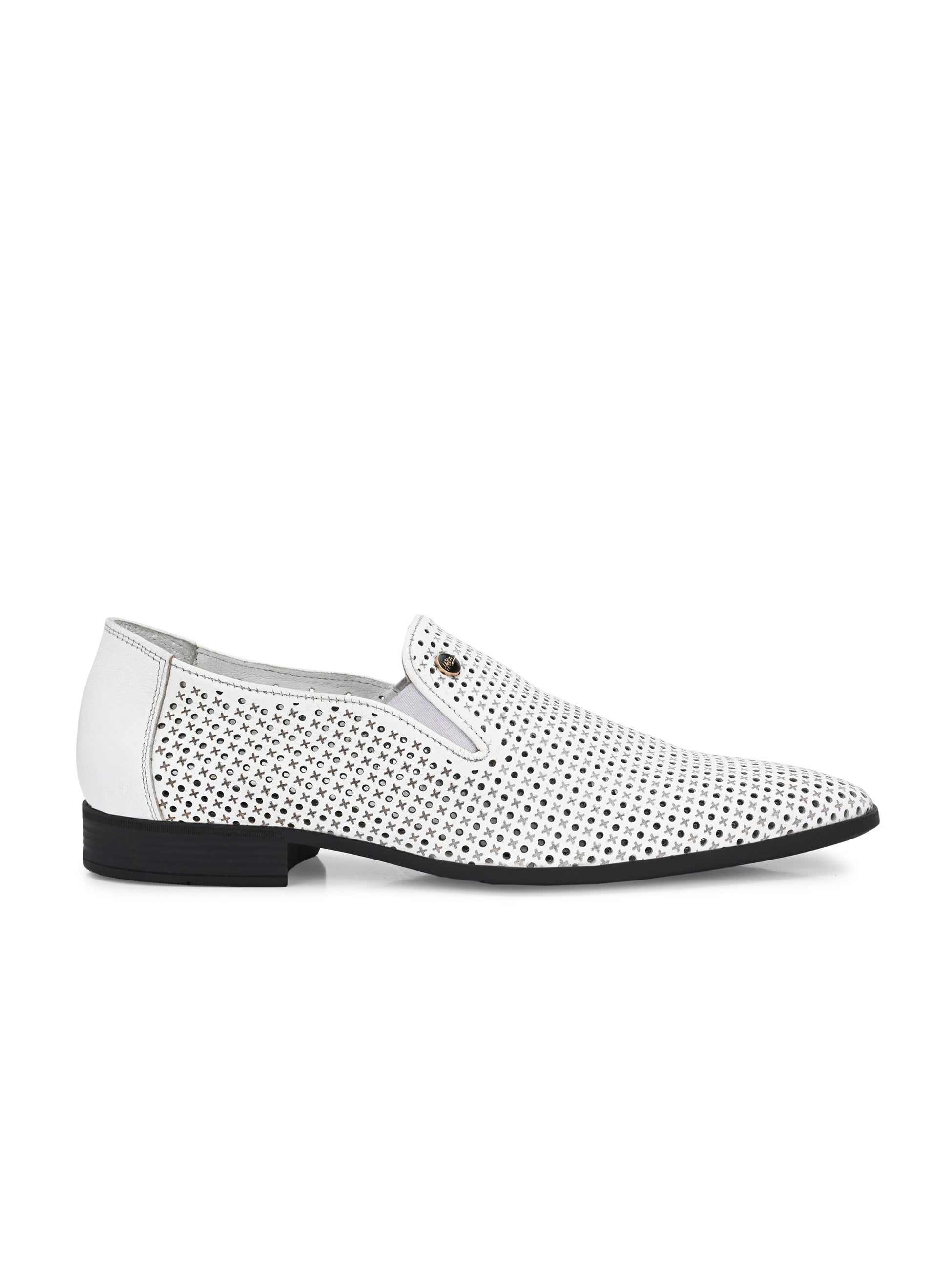 Kyros Perforated Leather Mocassins HT