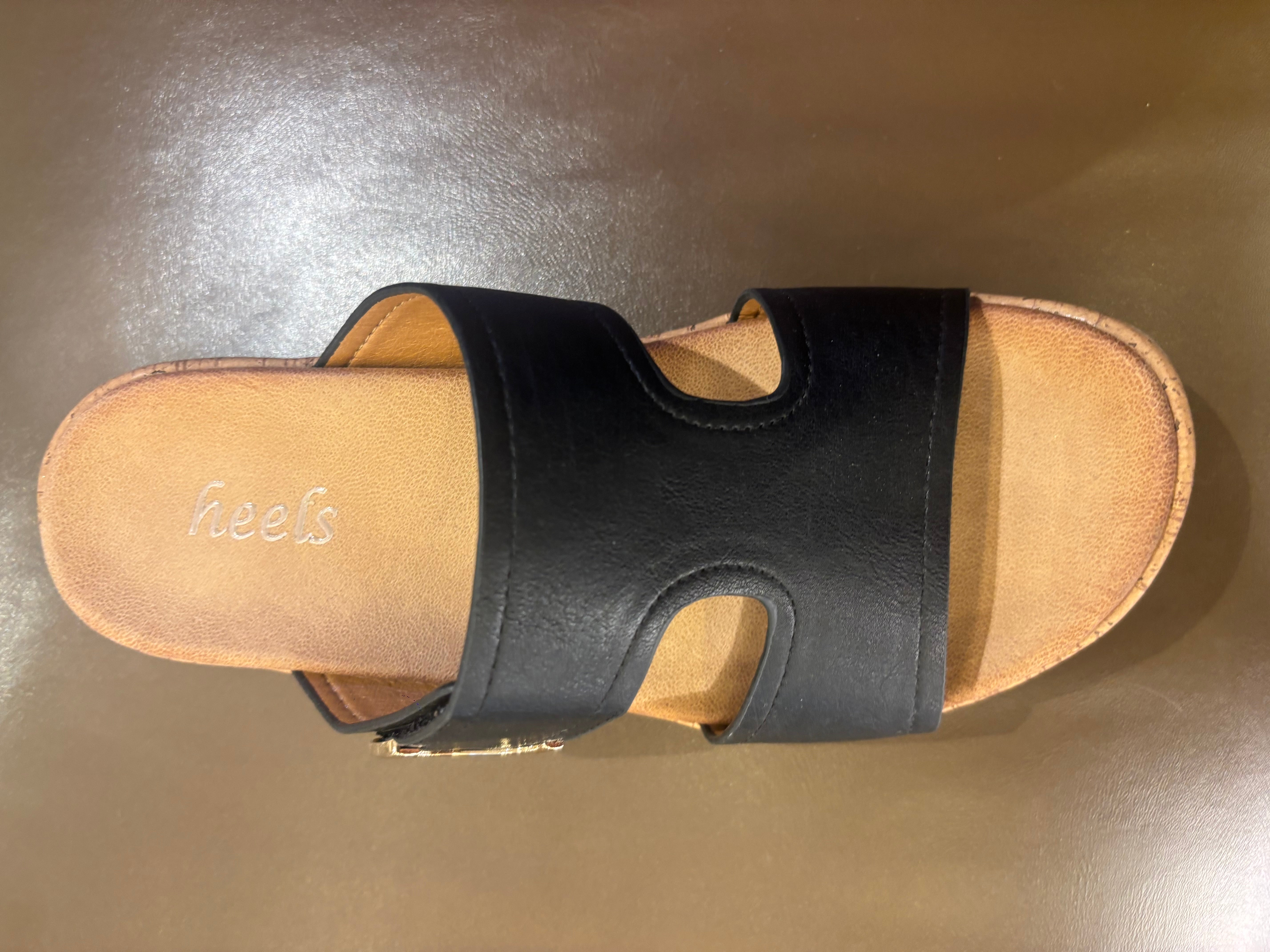 Belinda Comfort Slippers – Cushioned Velcro Strap - The Heels India