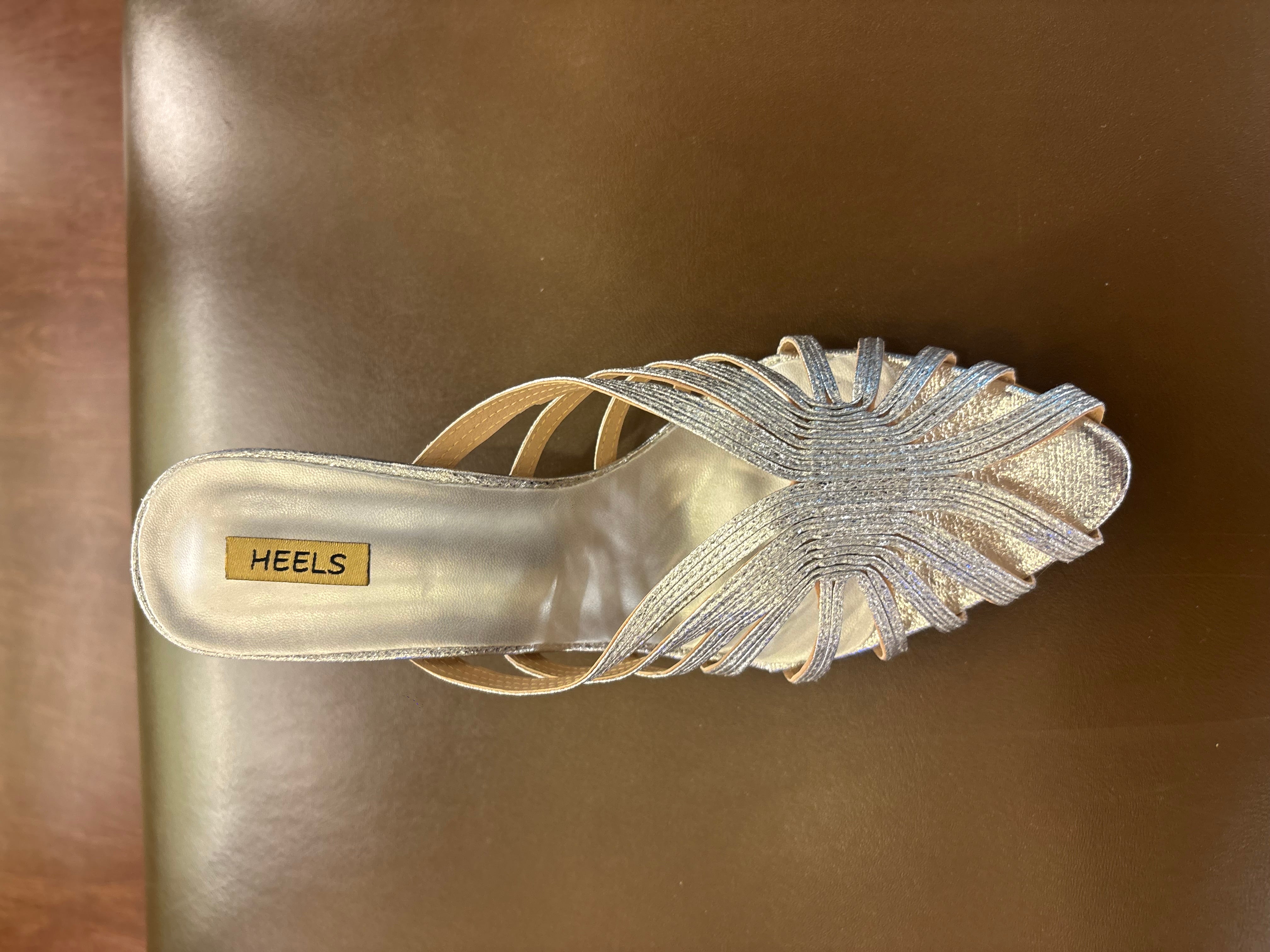 Ellen Premium Fancy Peep Toe Pencil Heels
