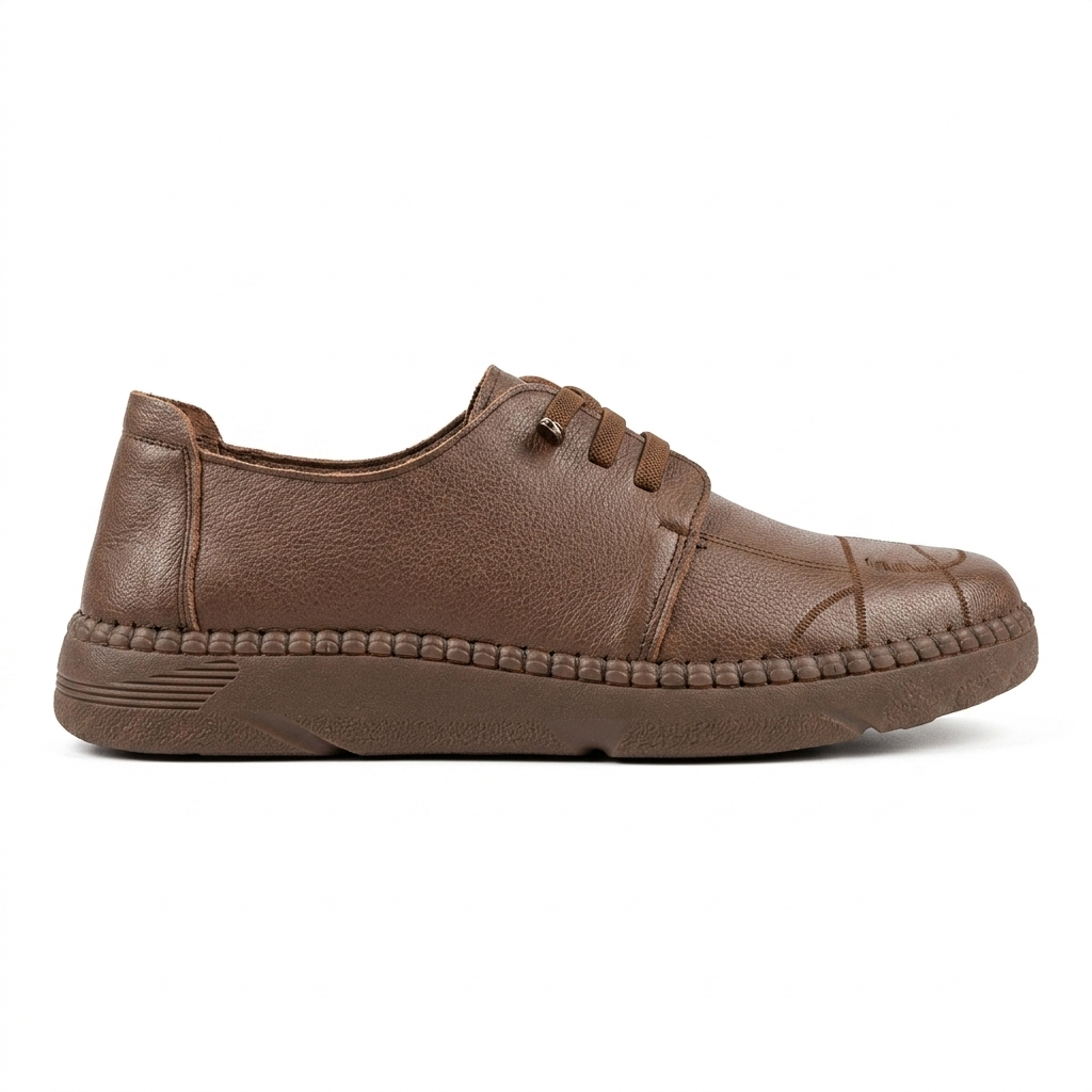 Bianca Premium Leather Comfort Derby Lace Loafers