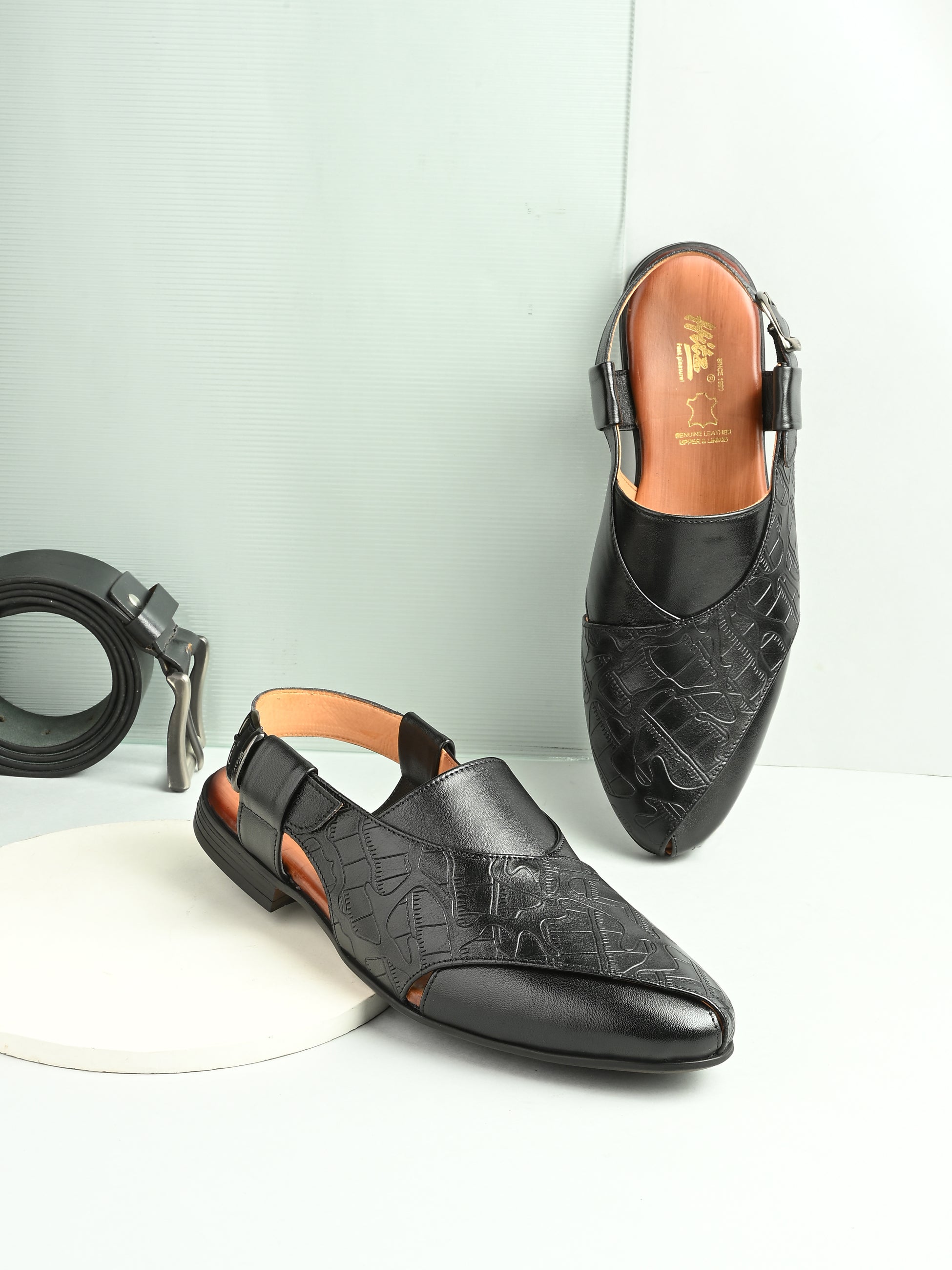 Nima Leather Peshawari Sandals