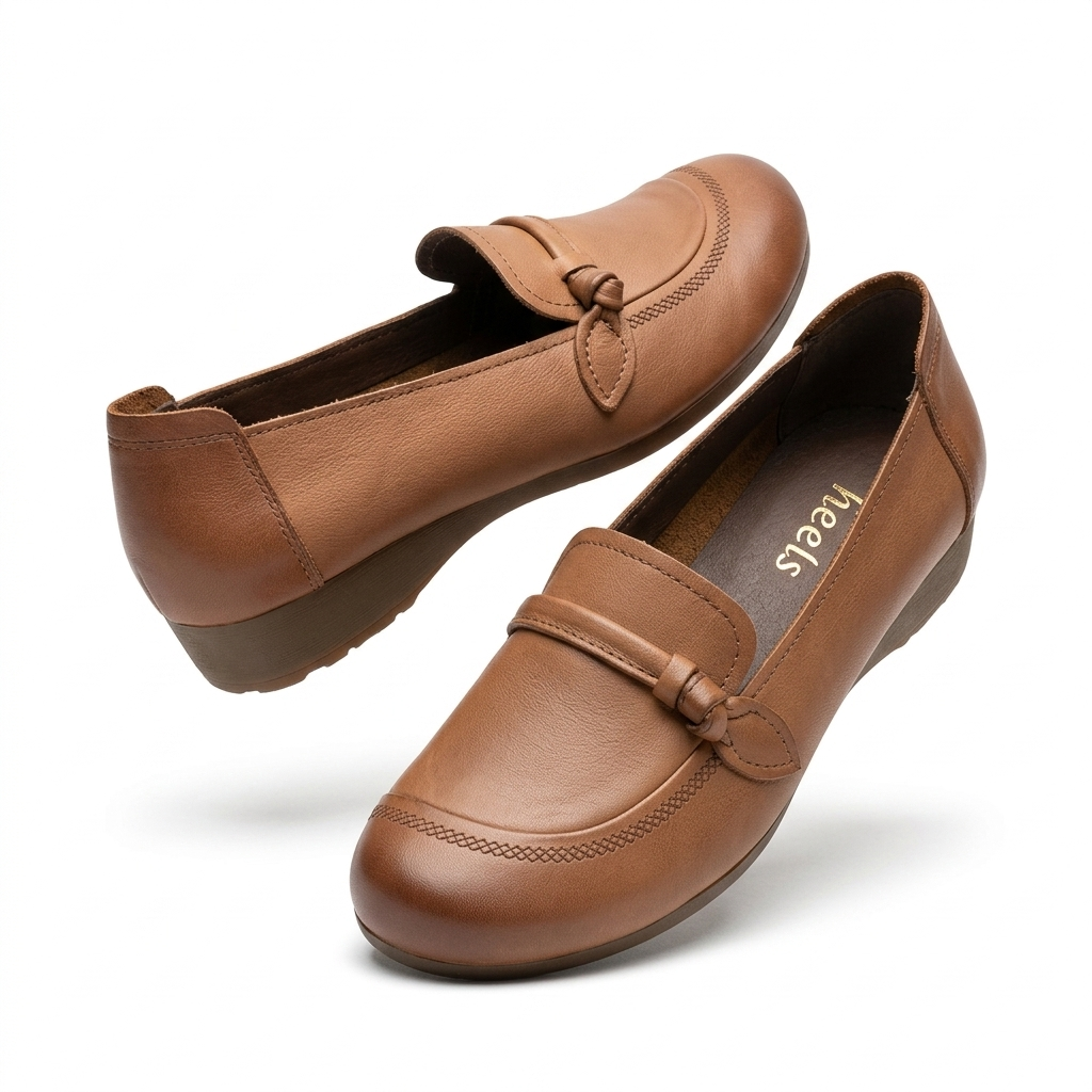 Lina Premium Leather Comfort Loafers