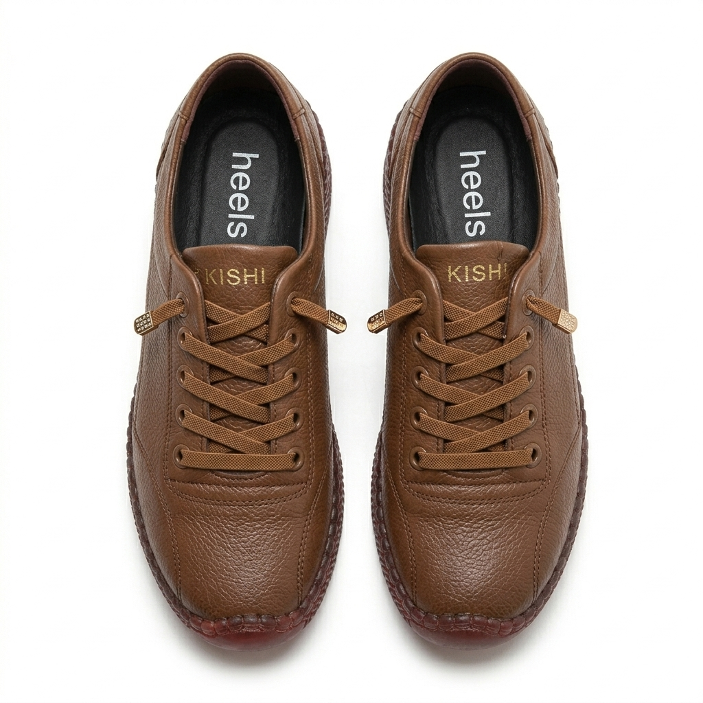 Serena Premium Leather Comfort Derby Lace Loafers