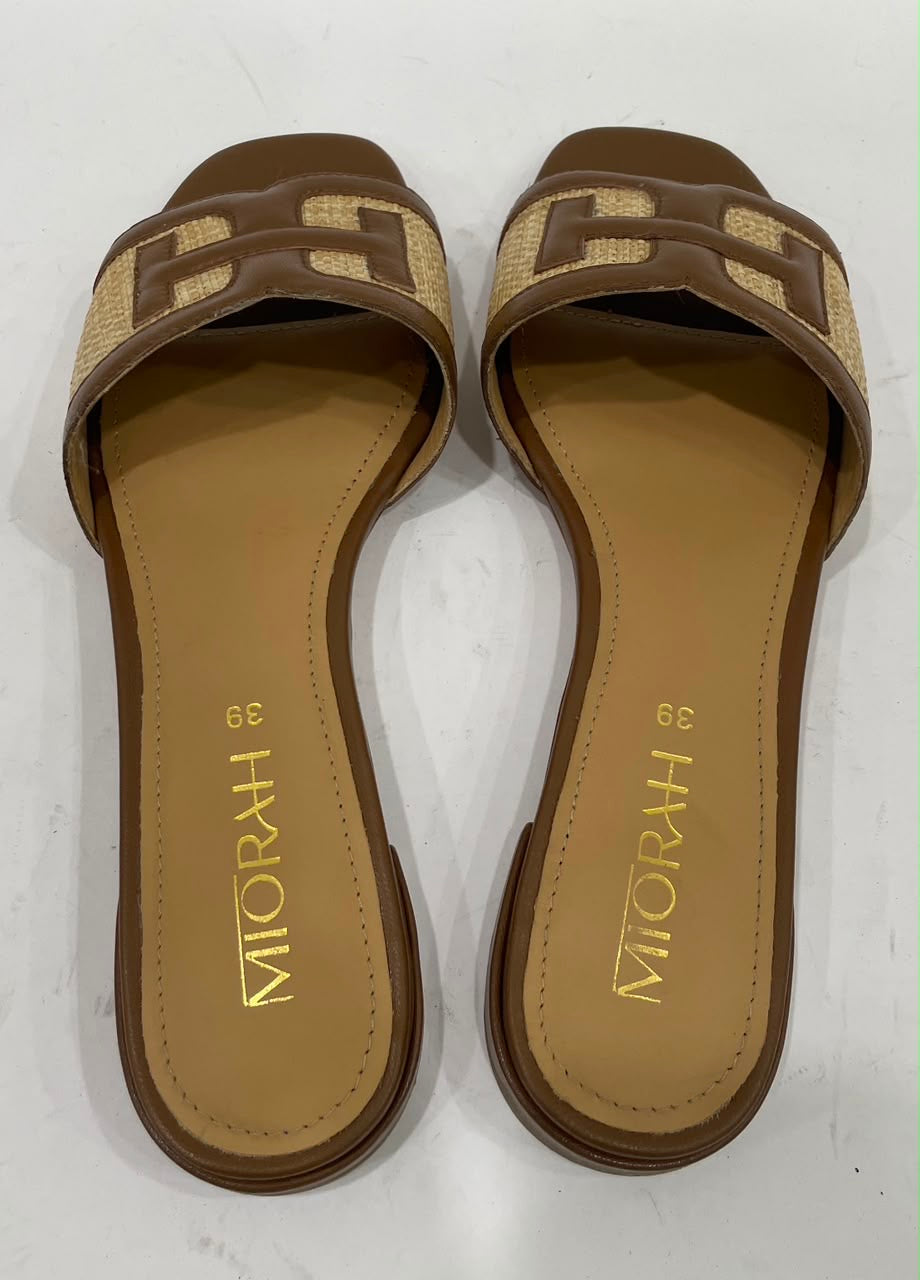 KIARA Premium Leather Comfort Summer Sliders