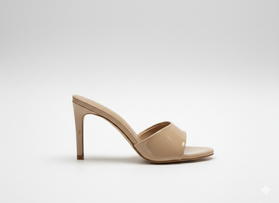 Ellie Premium Patent Pencil Heels