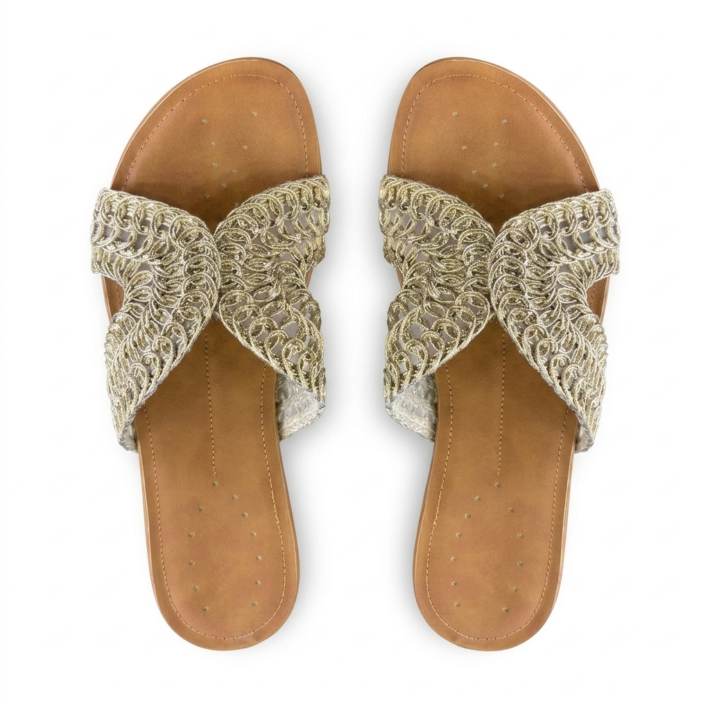 Iris Crochet Comfort Summer Slippers