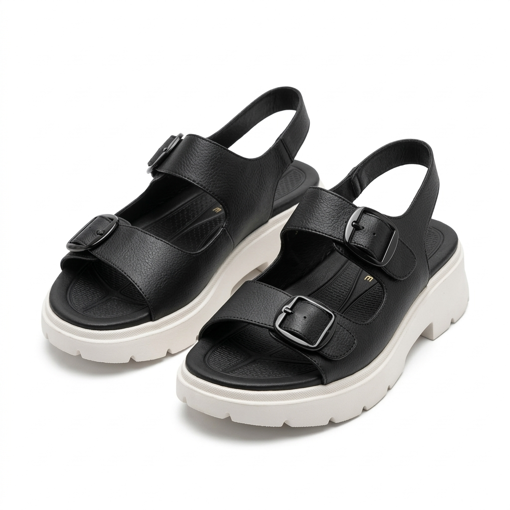 Elara Comfort Chunky Summer Strappy Sandals