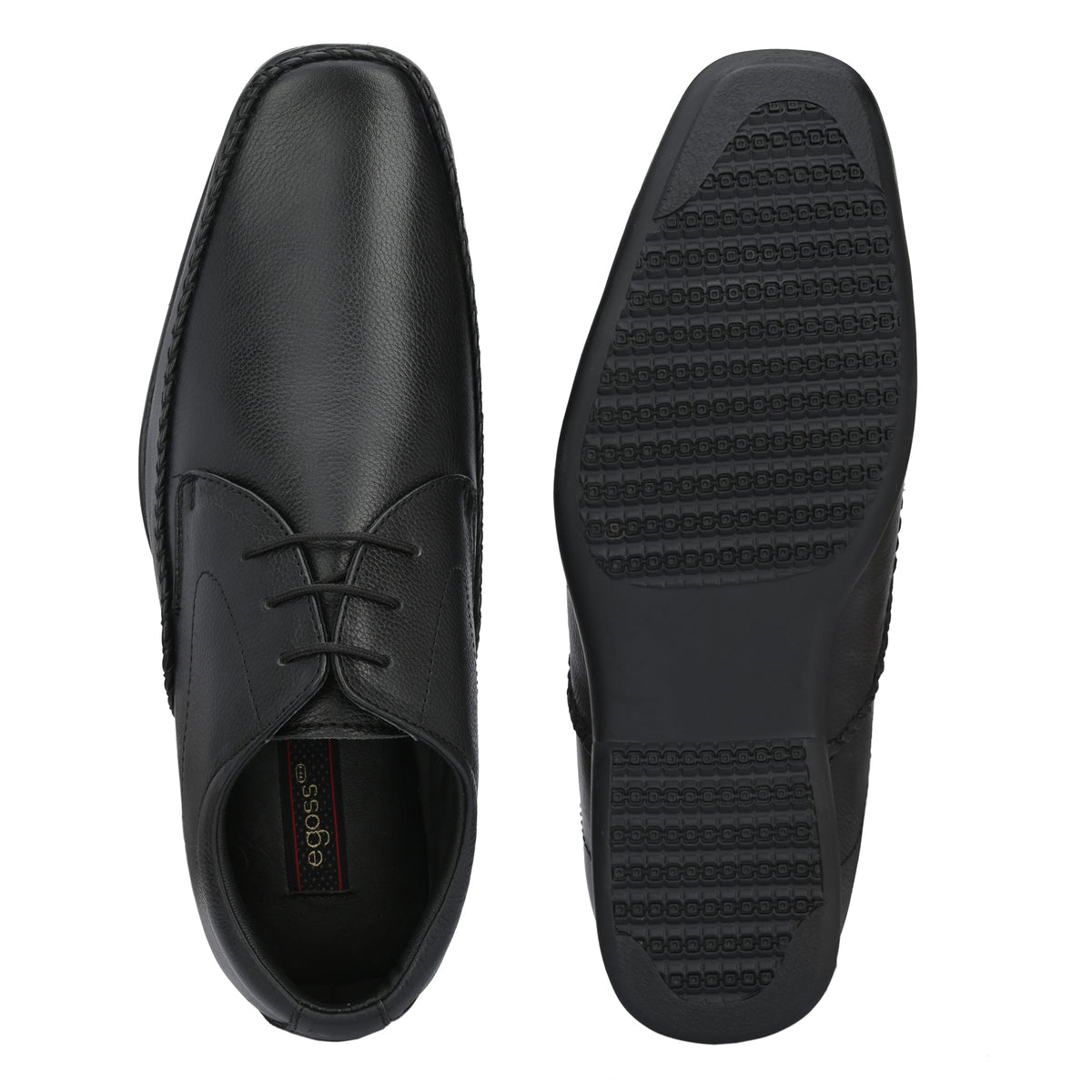 Paulo Comfort Leather Lace Ups - The Heels India