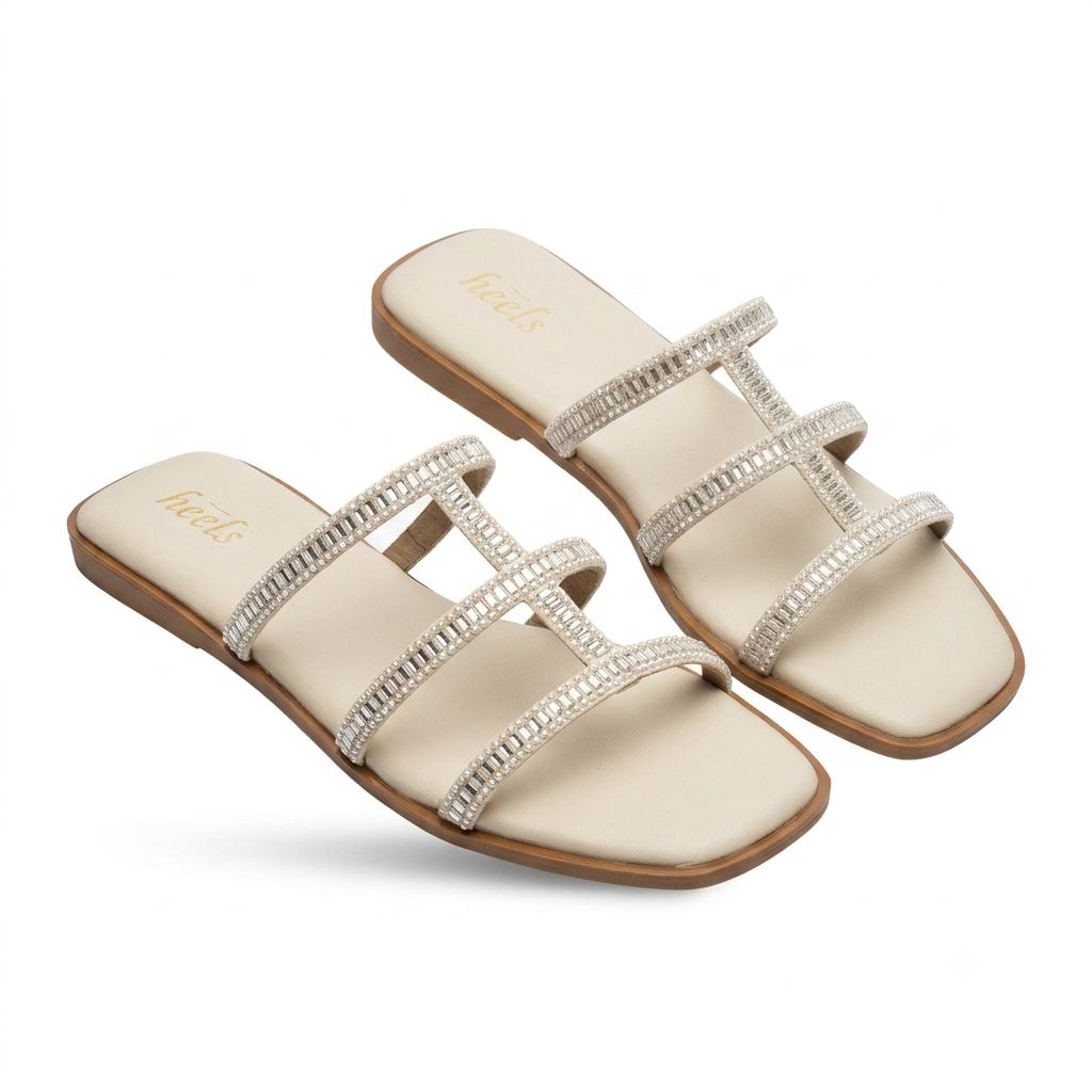 Elaris Embellished Bling Sliders