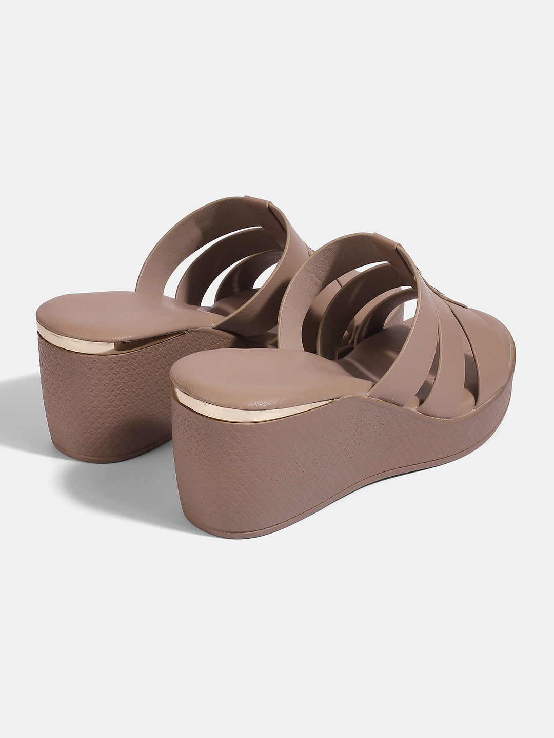 Sydney Wedge Strap Heels