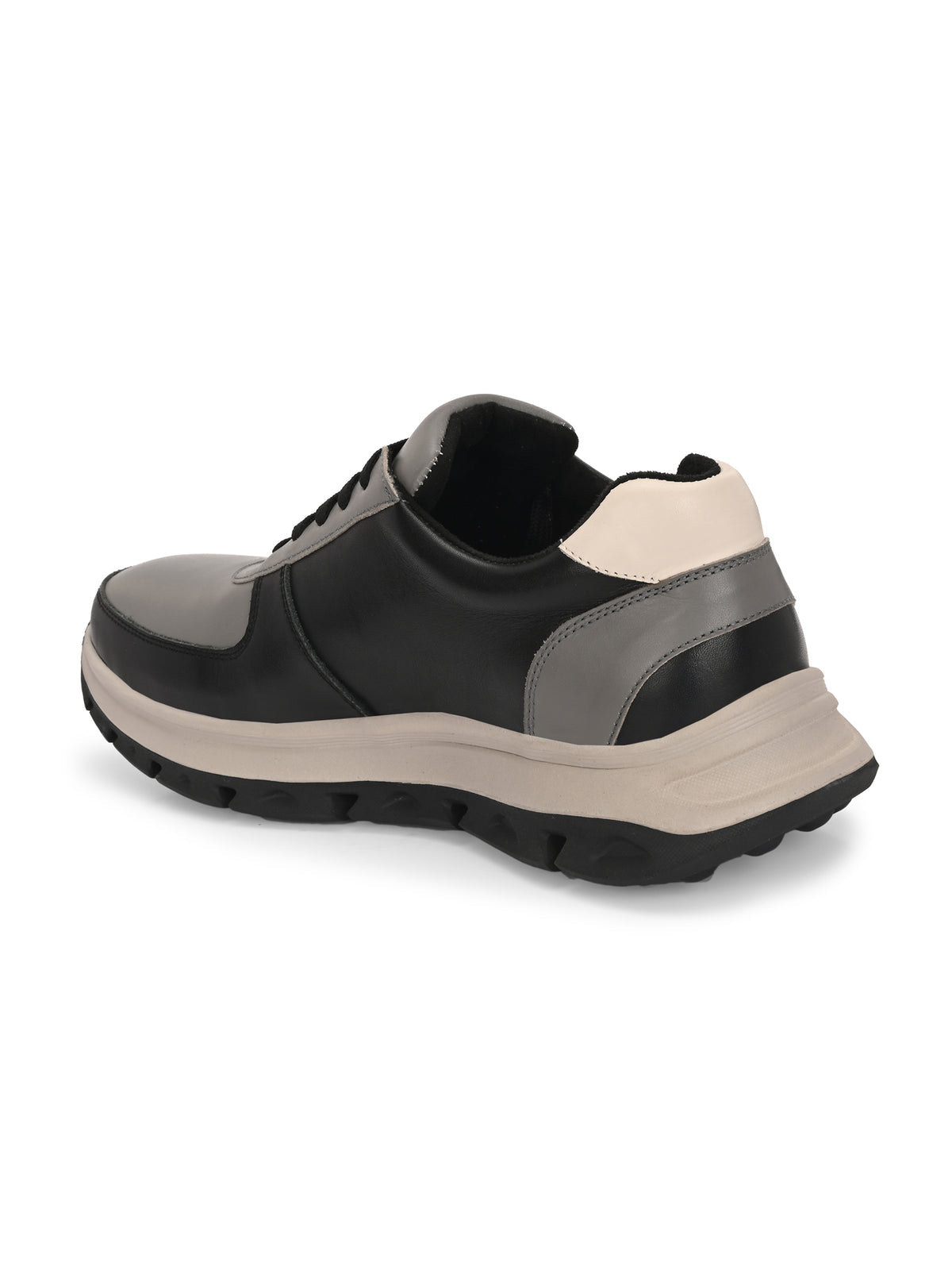 DRIFT Premium Leather Lace-Up Sneakers