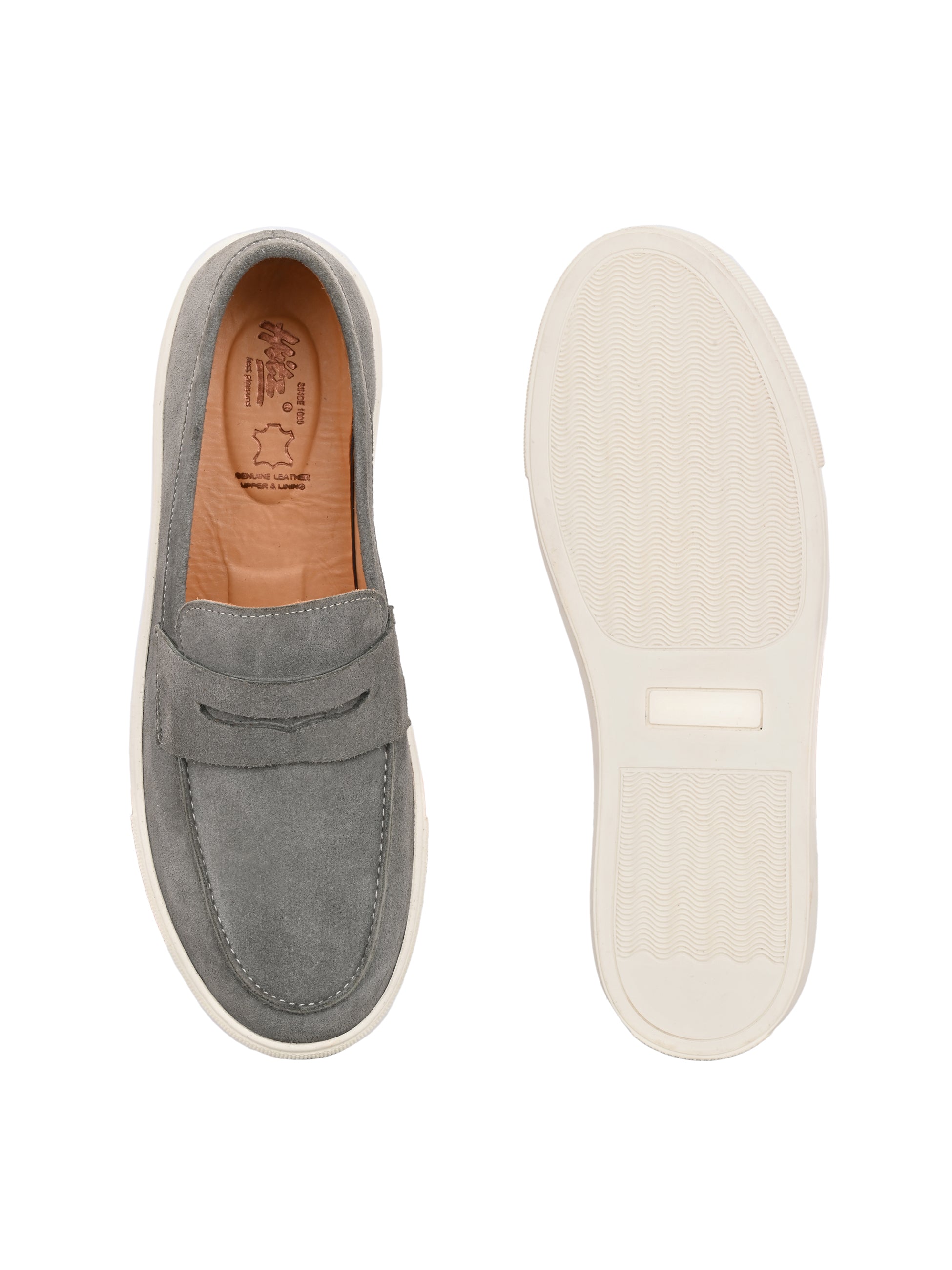 Fabrizio Suede Leather Slipons