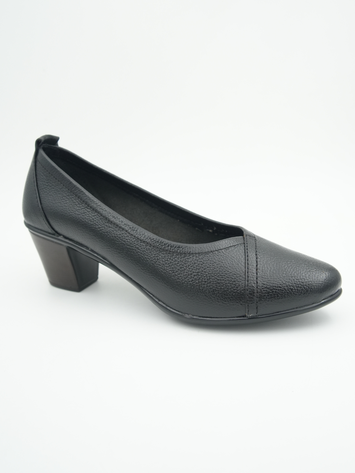 Berlin Leather Classic Block Heel Pumps
