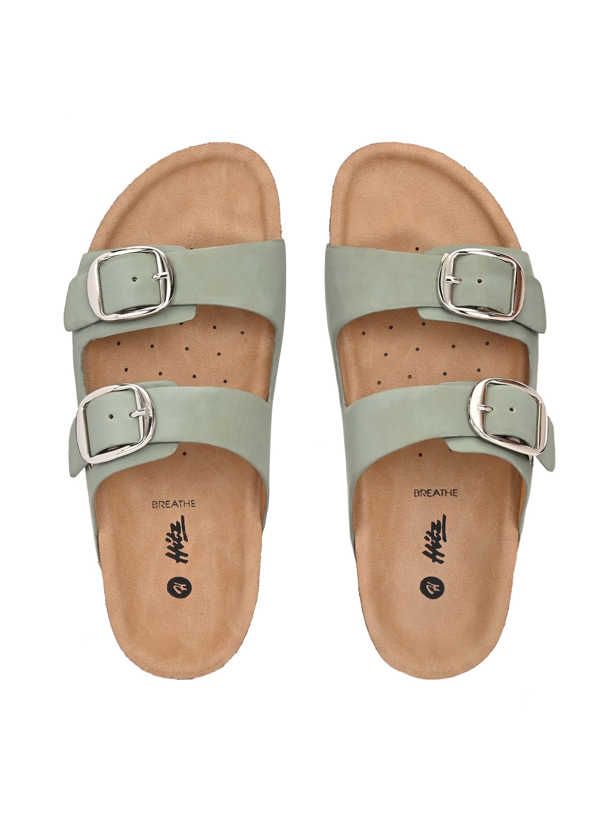 Bianca Double Strap Sliders