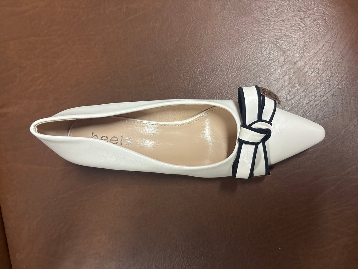 Klara Knot Bow Block Heel Stilettoes