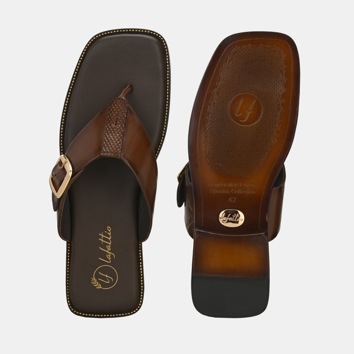 Mizo Luxury Leather Slippers - The Heels India