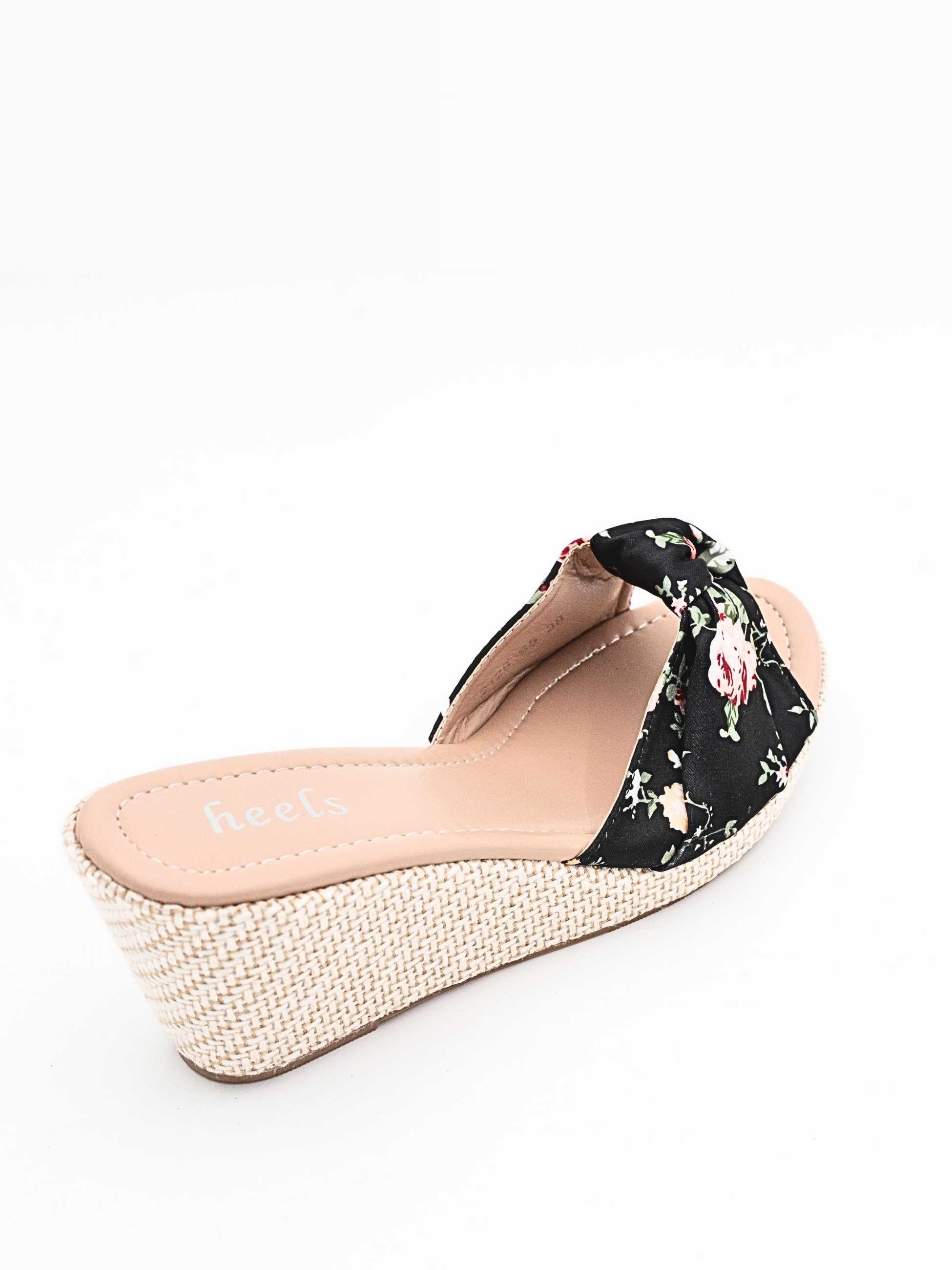Kate Knot Bow Wedge Heels