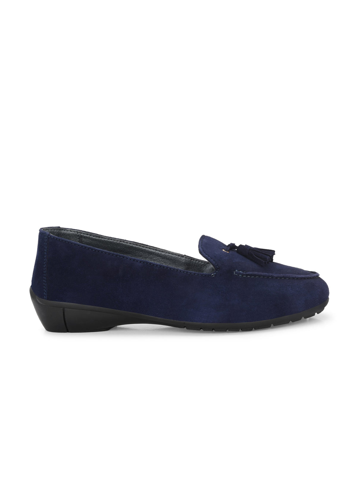 Jerry Suede Leather Tassel Loafers