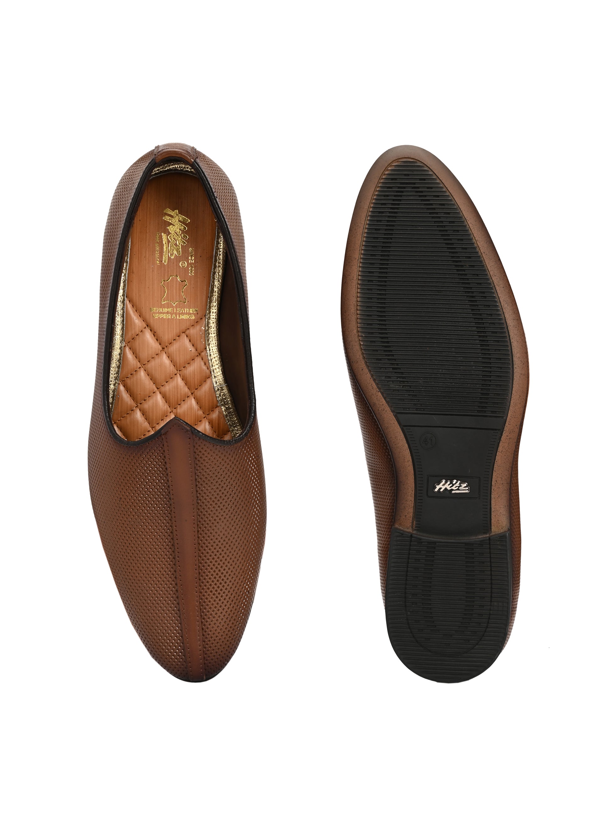 Suleman Ethnic Leather Juttis