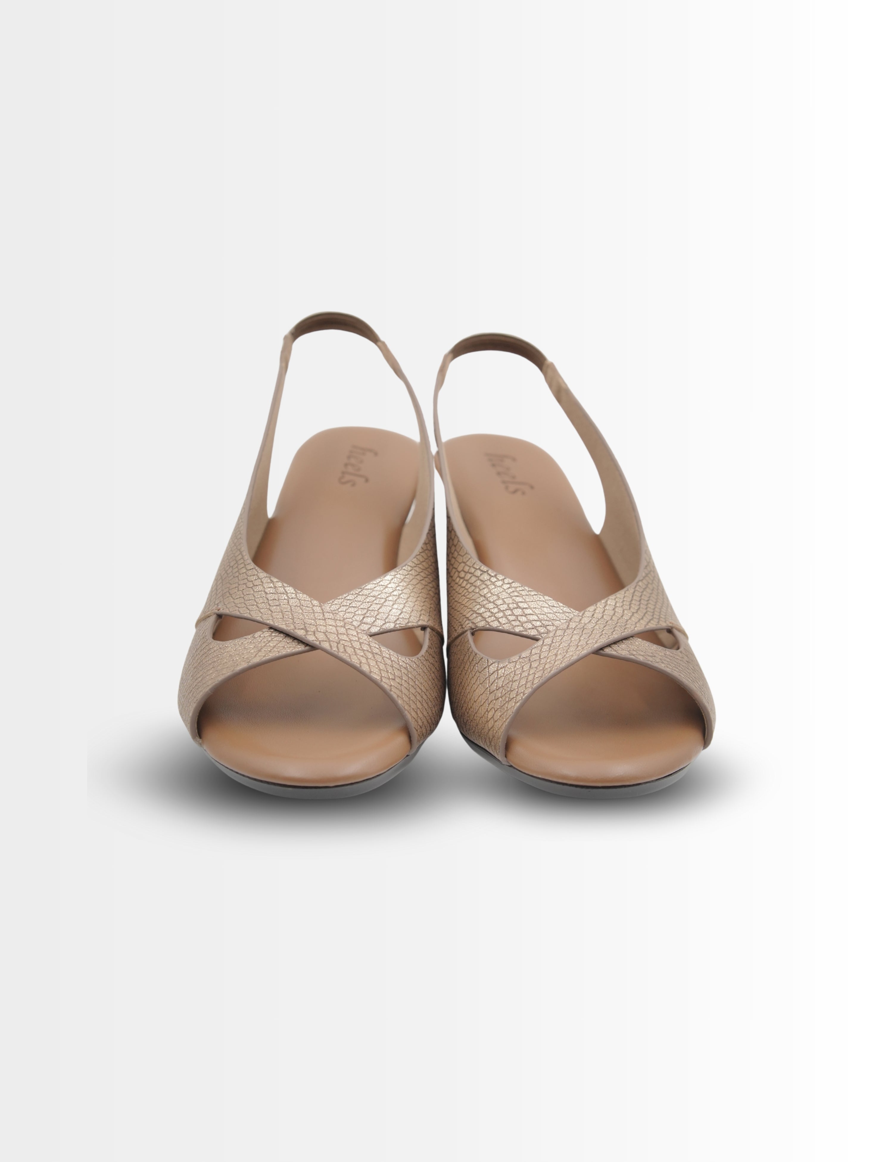 Antoine Wedge Heel Peep-toe Sandals