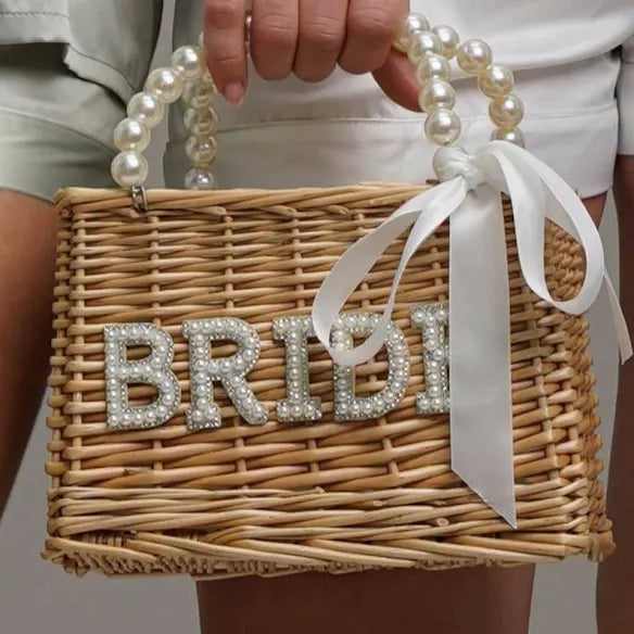 BRIDE Straw Bag
