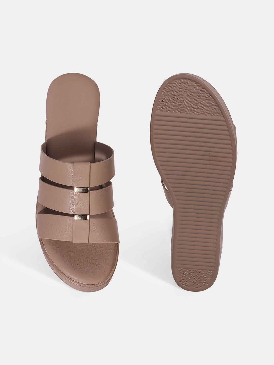 Sydney Wedge Strap Heels