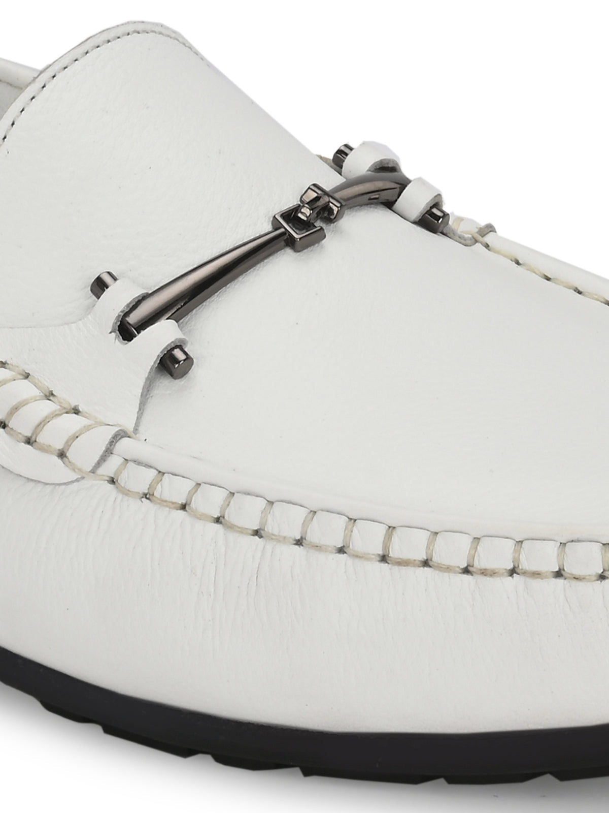 James Cushioned Leather Loafers