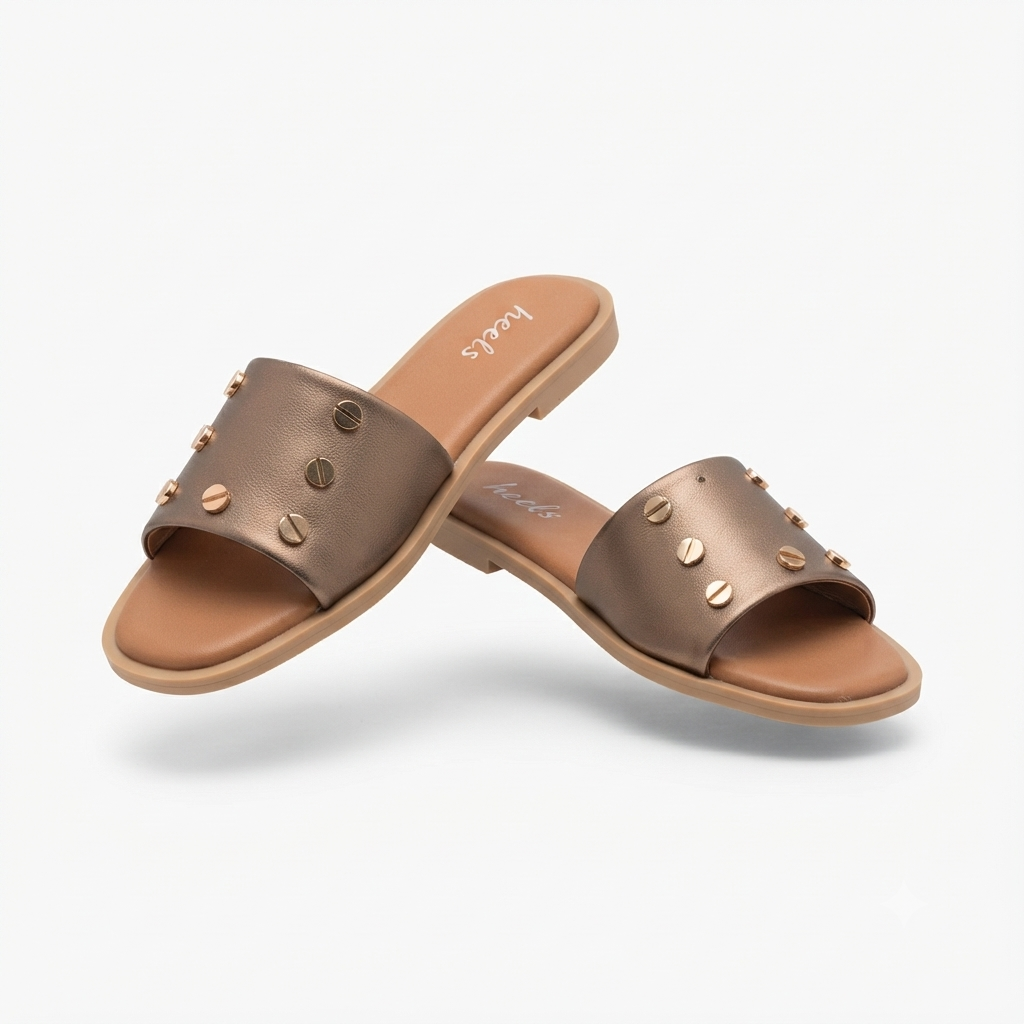 Miley 2.0 Buckle Strap Cushioned Sliders
