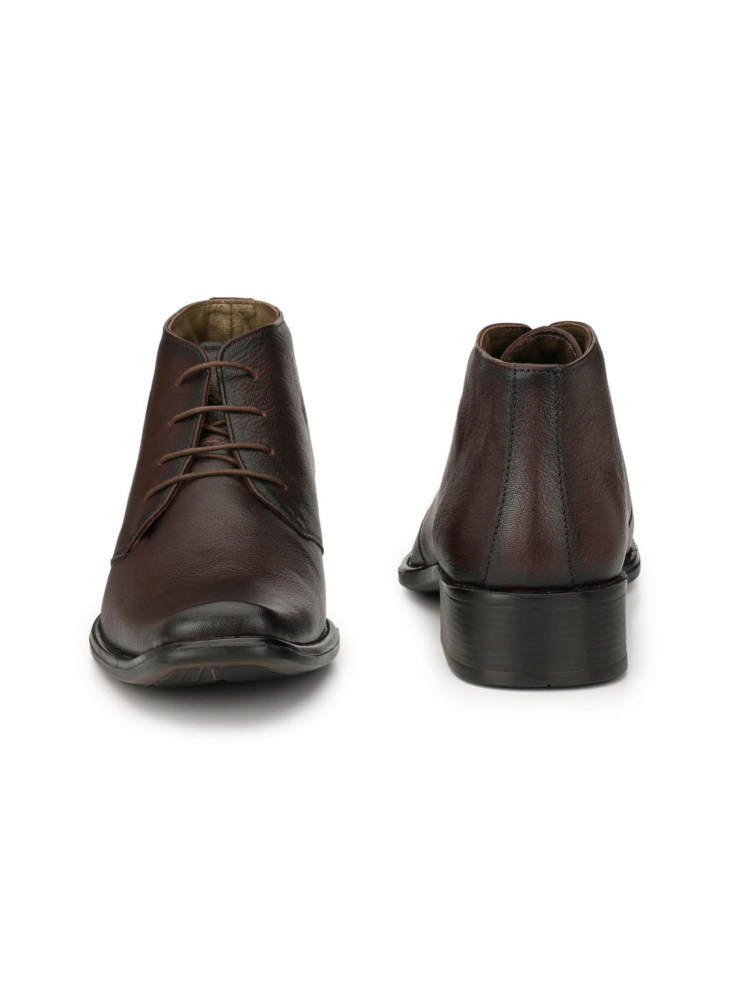 Kevin Leather Derby Ankle Shoes