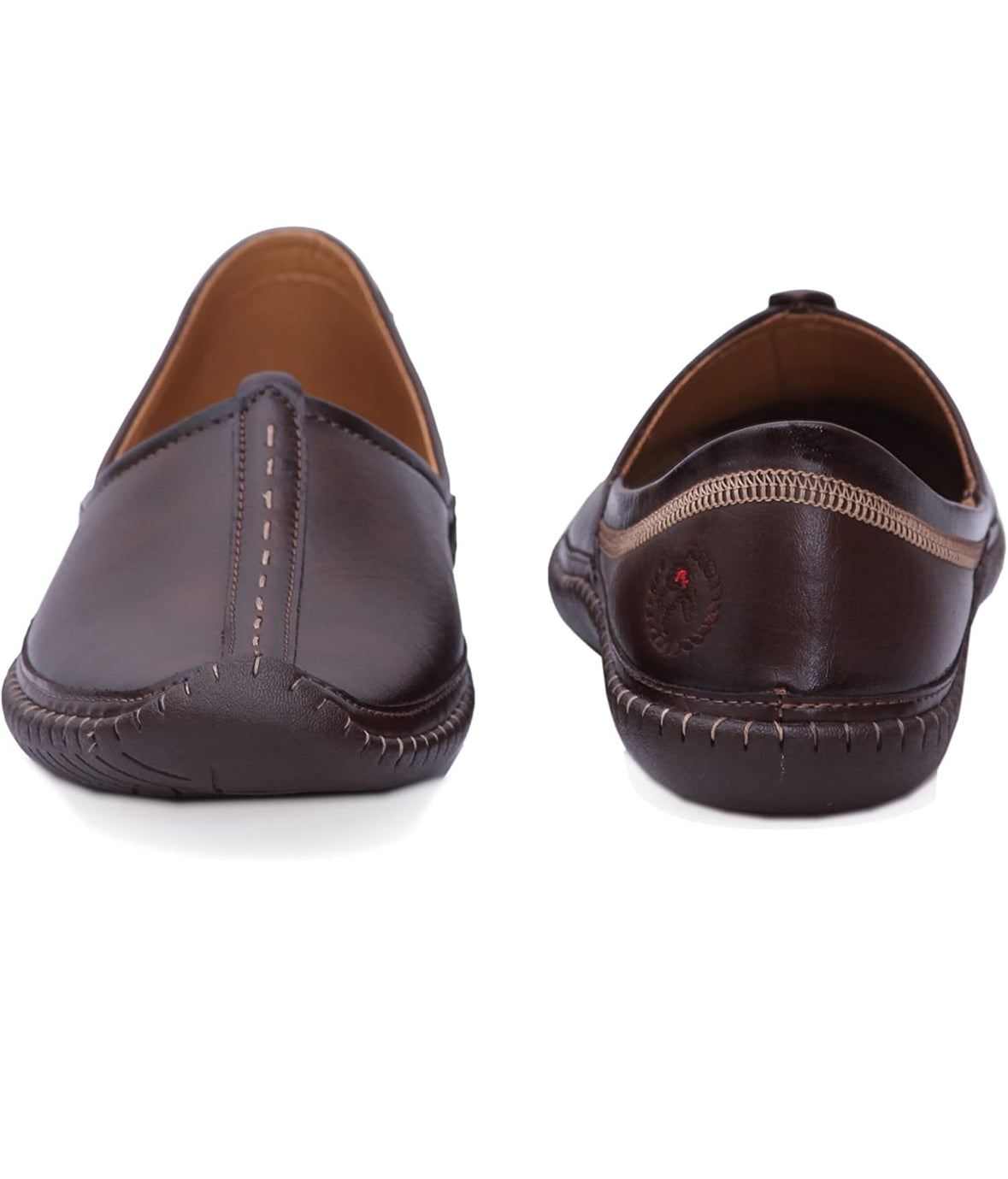 Mitchel Ethnic Cushioned Mojris - The Heels India