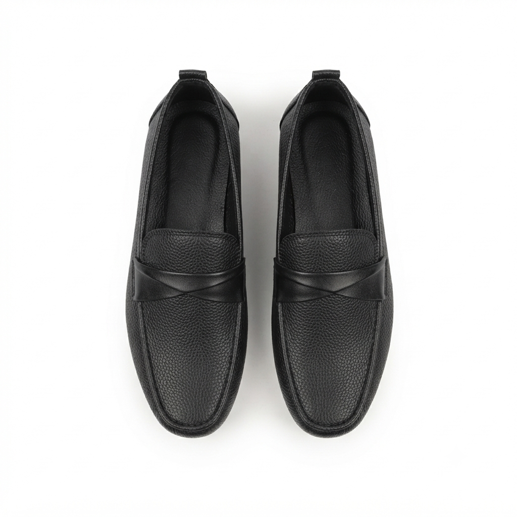 Swirl Classic Leather Loafers