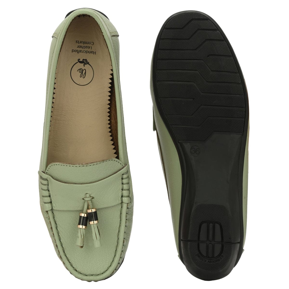 Sydney Tassel Leather Loafers