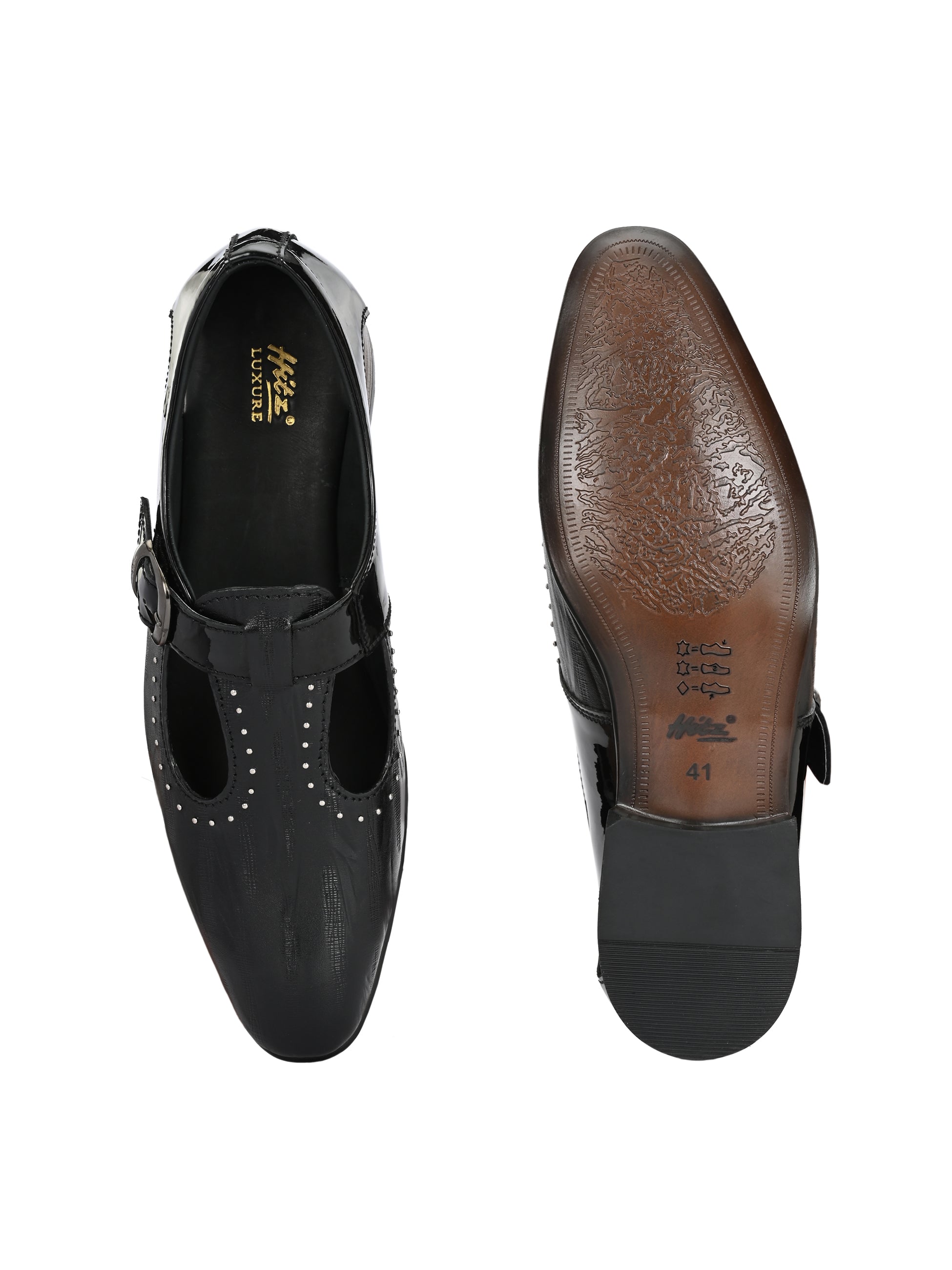 Caesar Ethnic Leather Roman Sandals - The Heels India